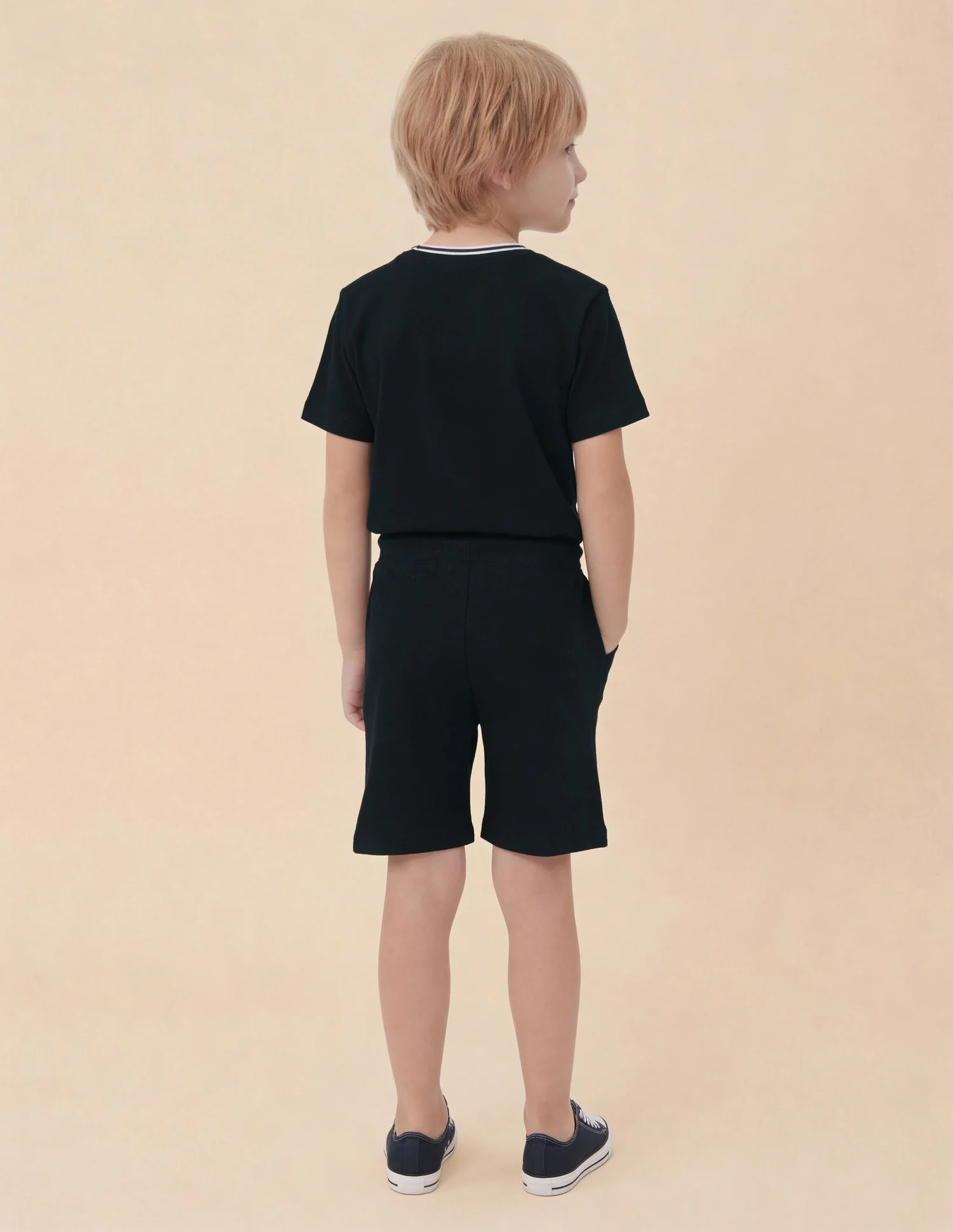 Brand Embroidered Regular Fit Shorts - Image 4