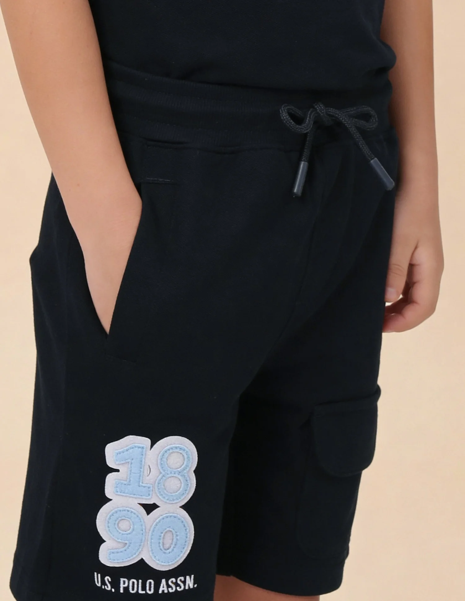 Brand Embroidered Regular Fit Shorts - Image 5