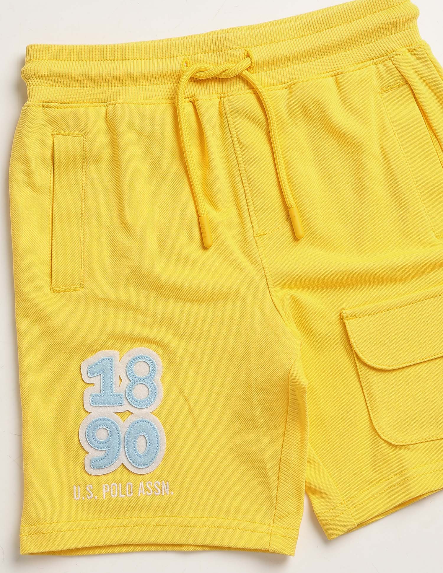 Brand Embroidered Regular Fit Shorts - Image 2