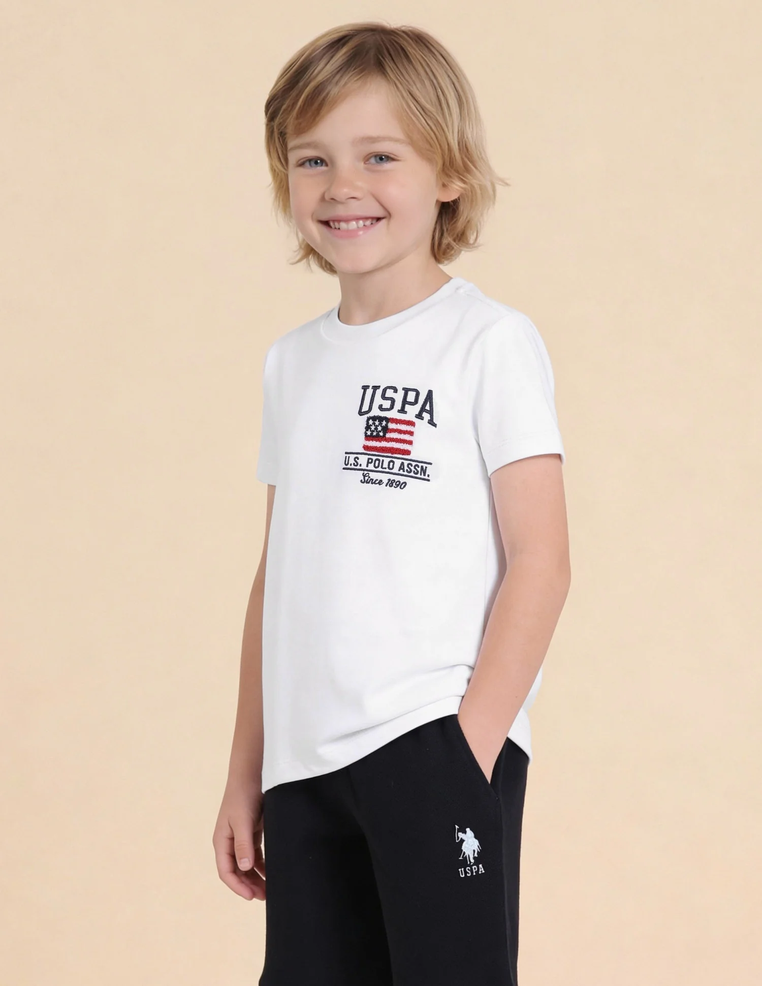 Brand Embroidered Regular Fit T-Shirt - Image 4