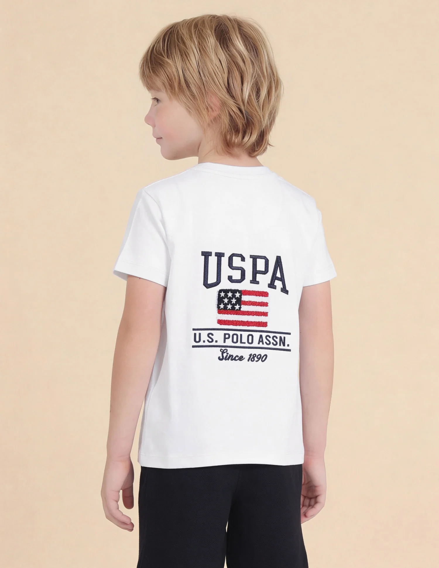 Brand Embroidered Regular Fit T-Shirt - Image 5