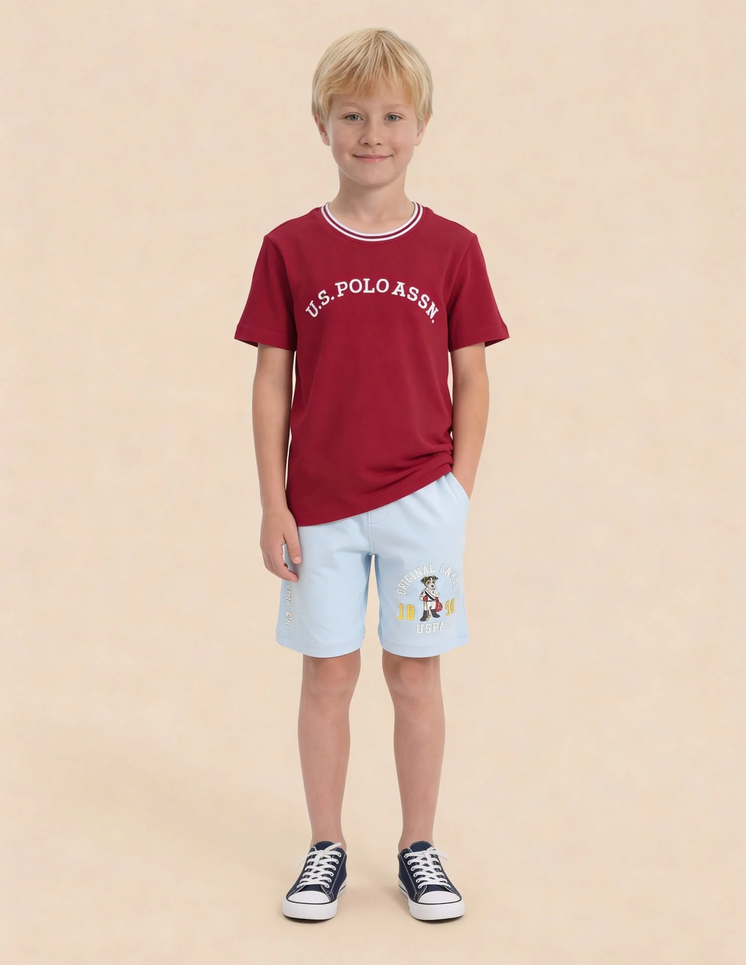 Brand Embroidered Regular Fit T-Shirt - Image 3