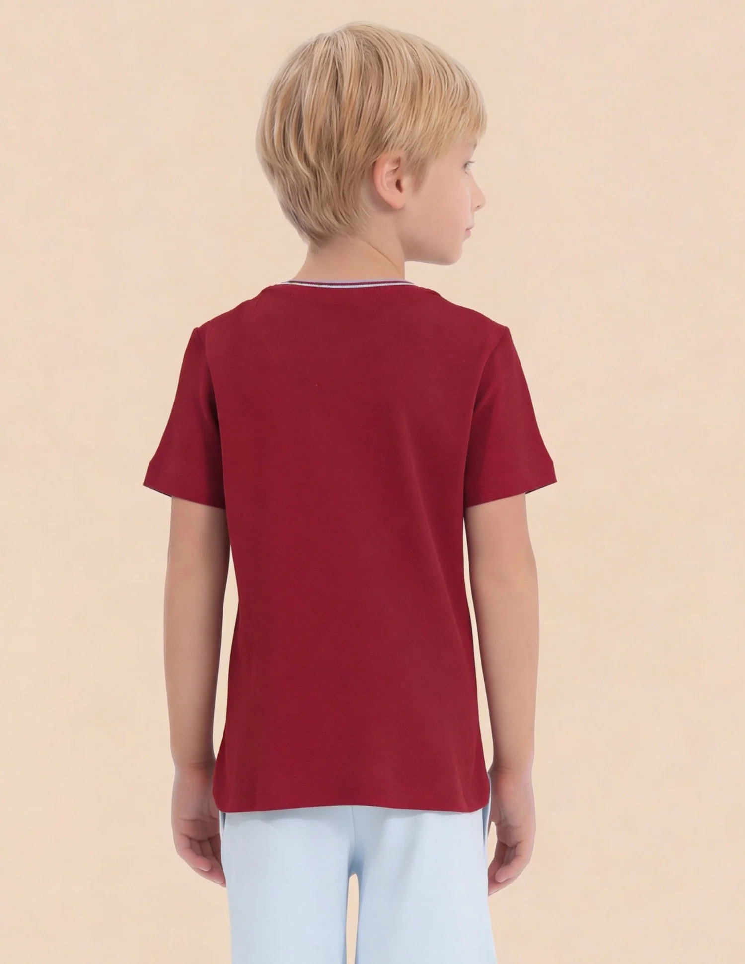Brand Embroidered Regular Fit T-Shirt - Image 5