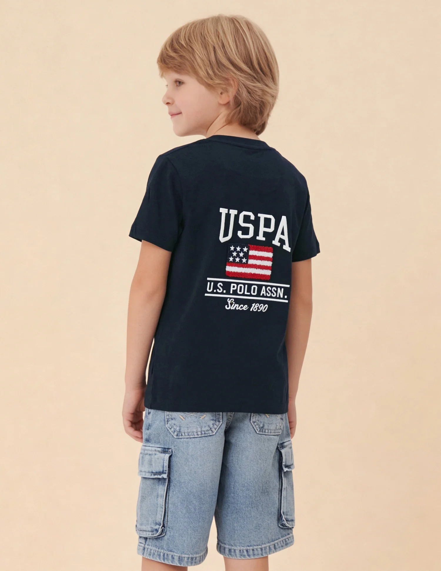 Brand Embroidered Regular Fit T-Shirt - Image 5
