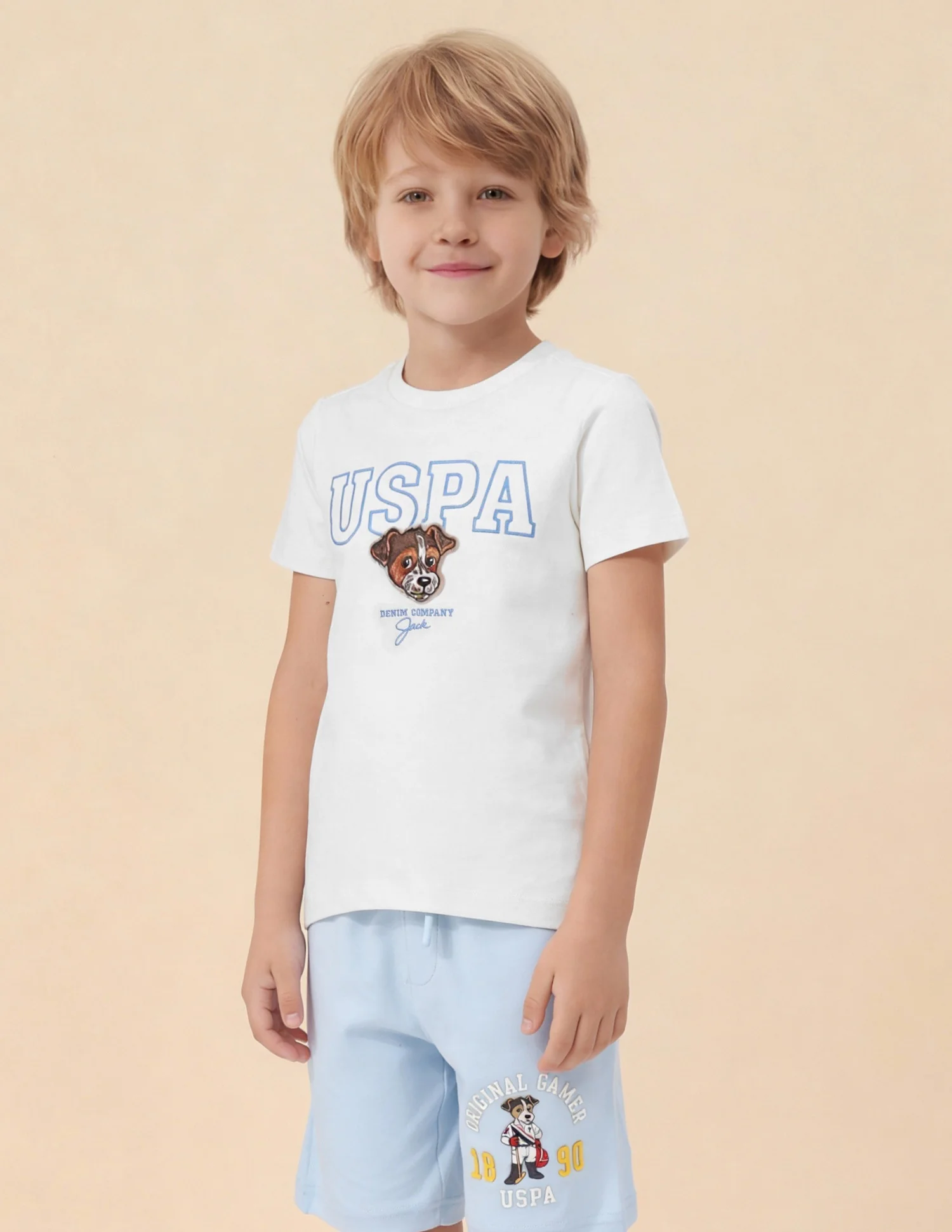 Brand Embroidered Regular Fit T-Shirt - Image 4