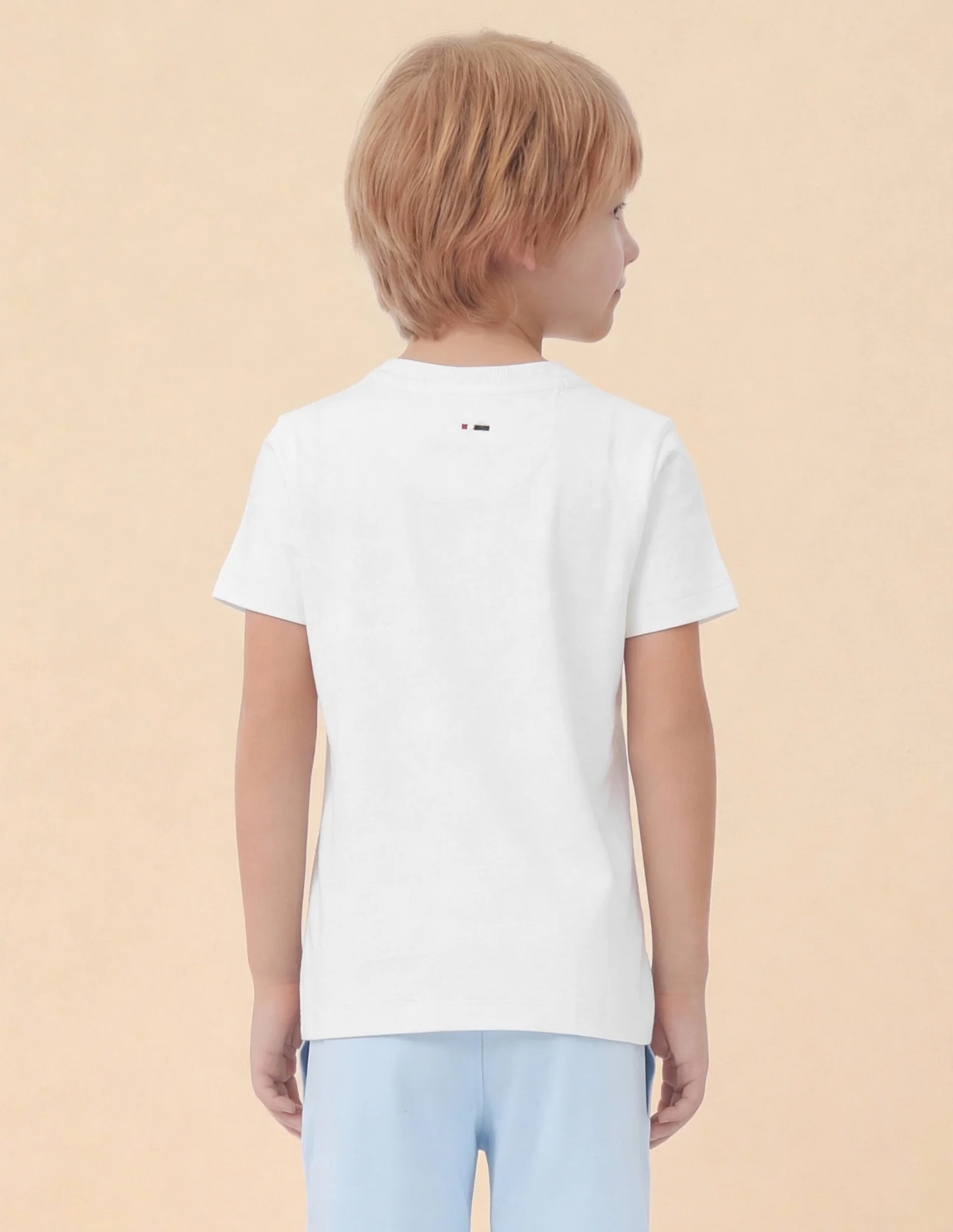 Brand Embroidered Regular Fit T-Shirt - Image 5