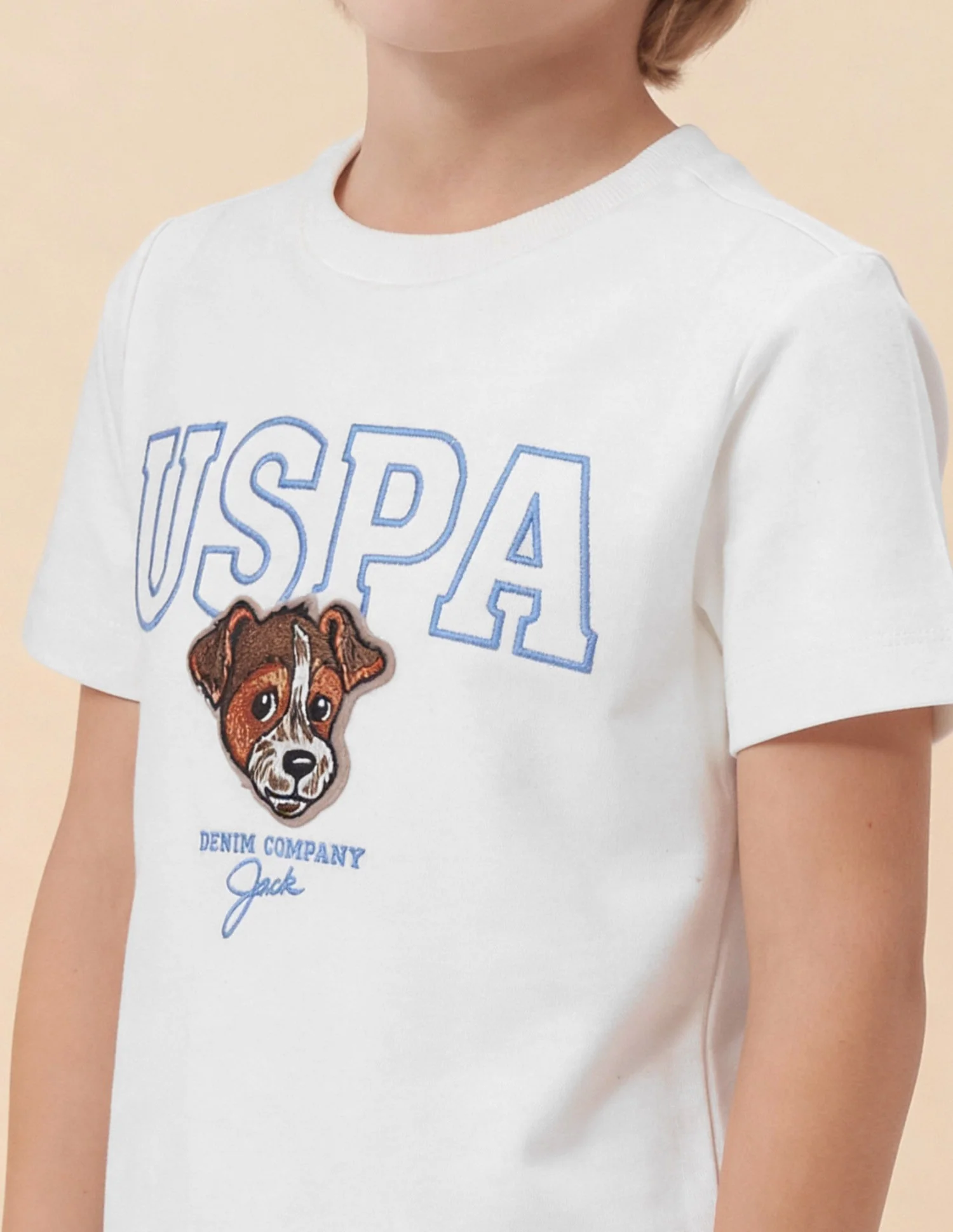 Brand Embroidered Regular Fit T-Shirt - Image 6