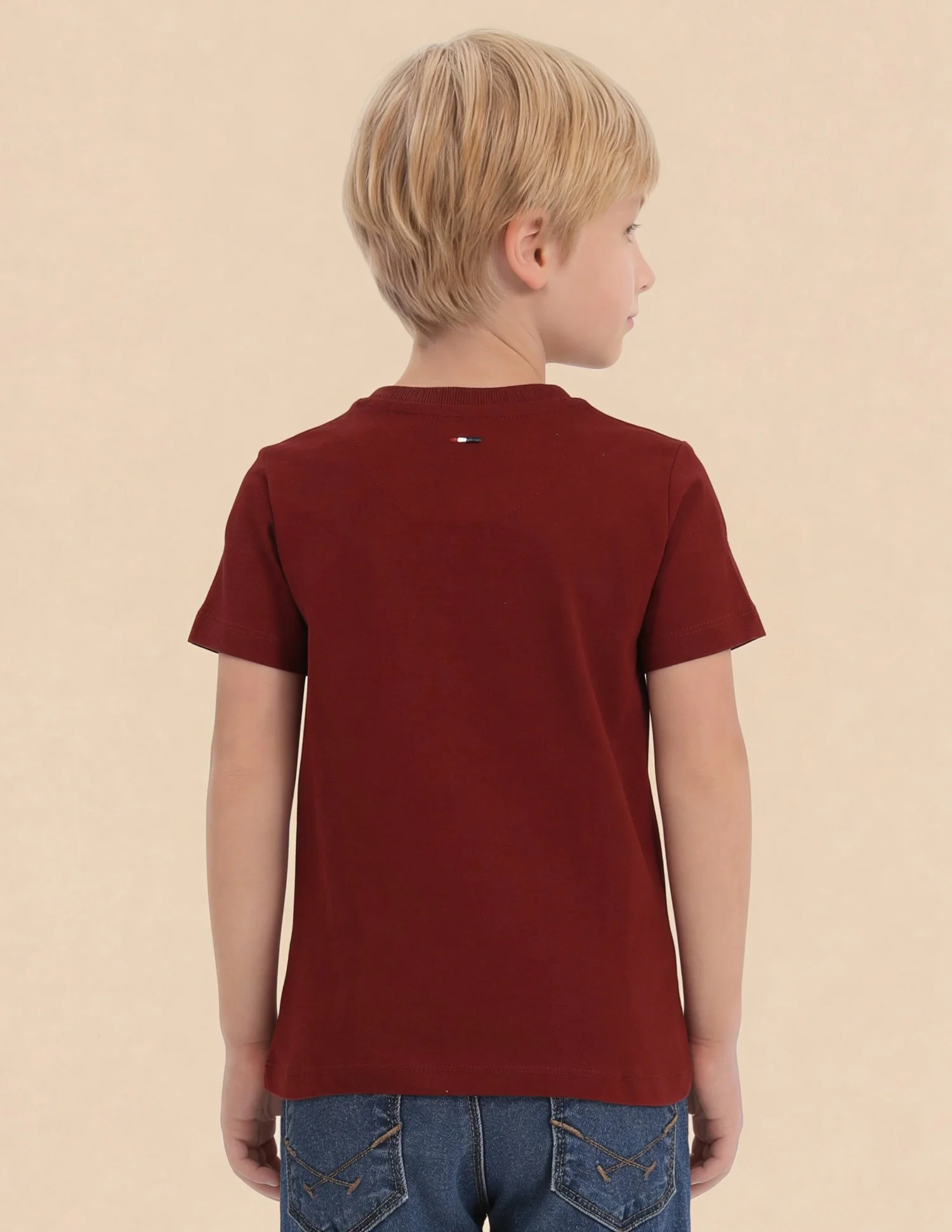 Brand Embroidered Regular Fit T-Shirt - Image 5