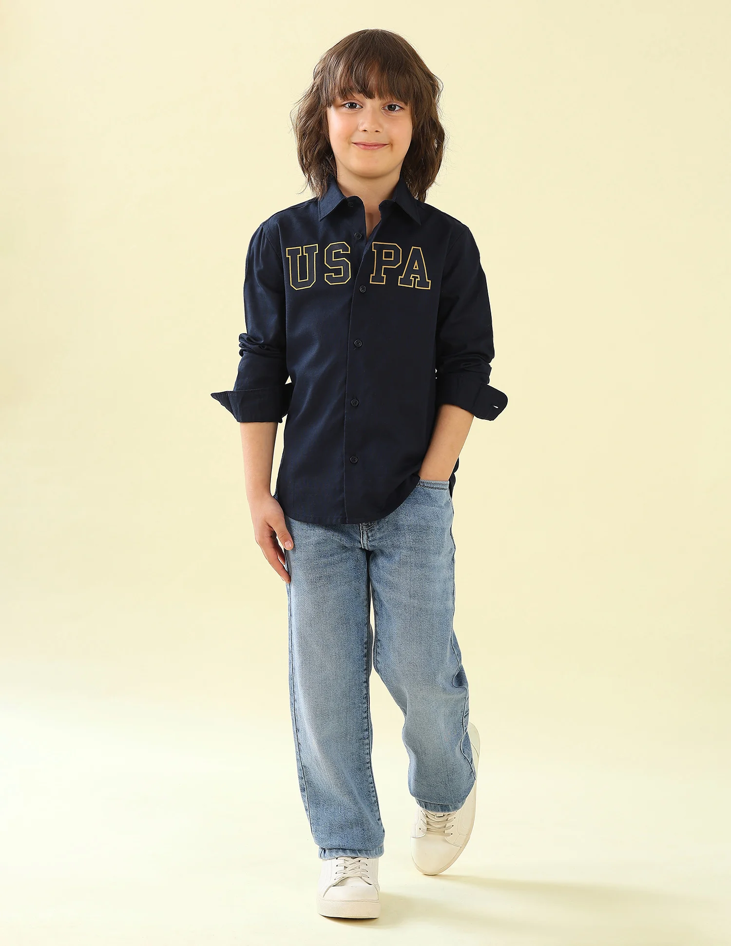 Brand Printed Regular Fit Shirt - Image 3