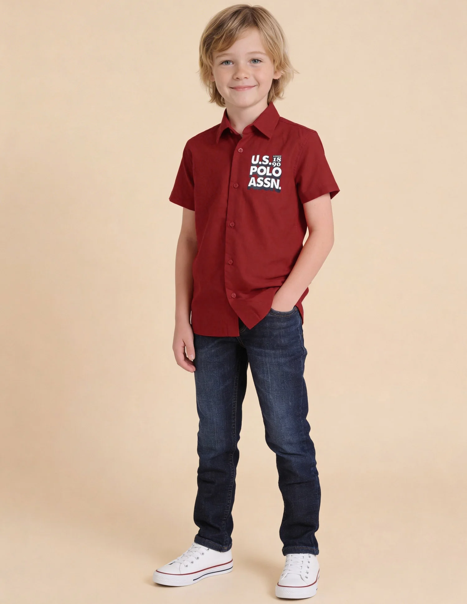 Brand Printed Regular Fit Shirt - Image 3