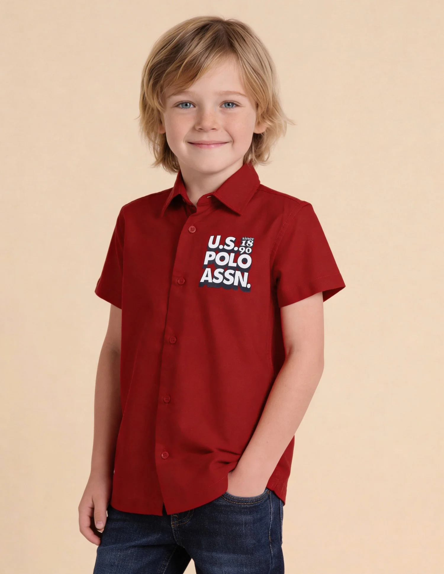 Brand Printed Regular Fit Shirt - Image 4