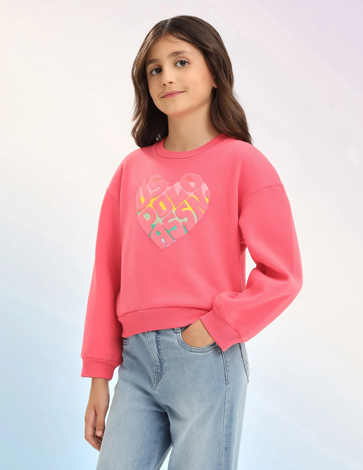 Brand Printed Regular Fit Sweatshirt - Image 4