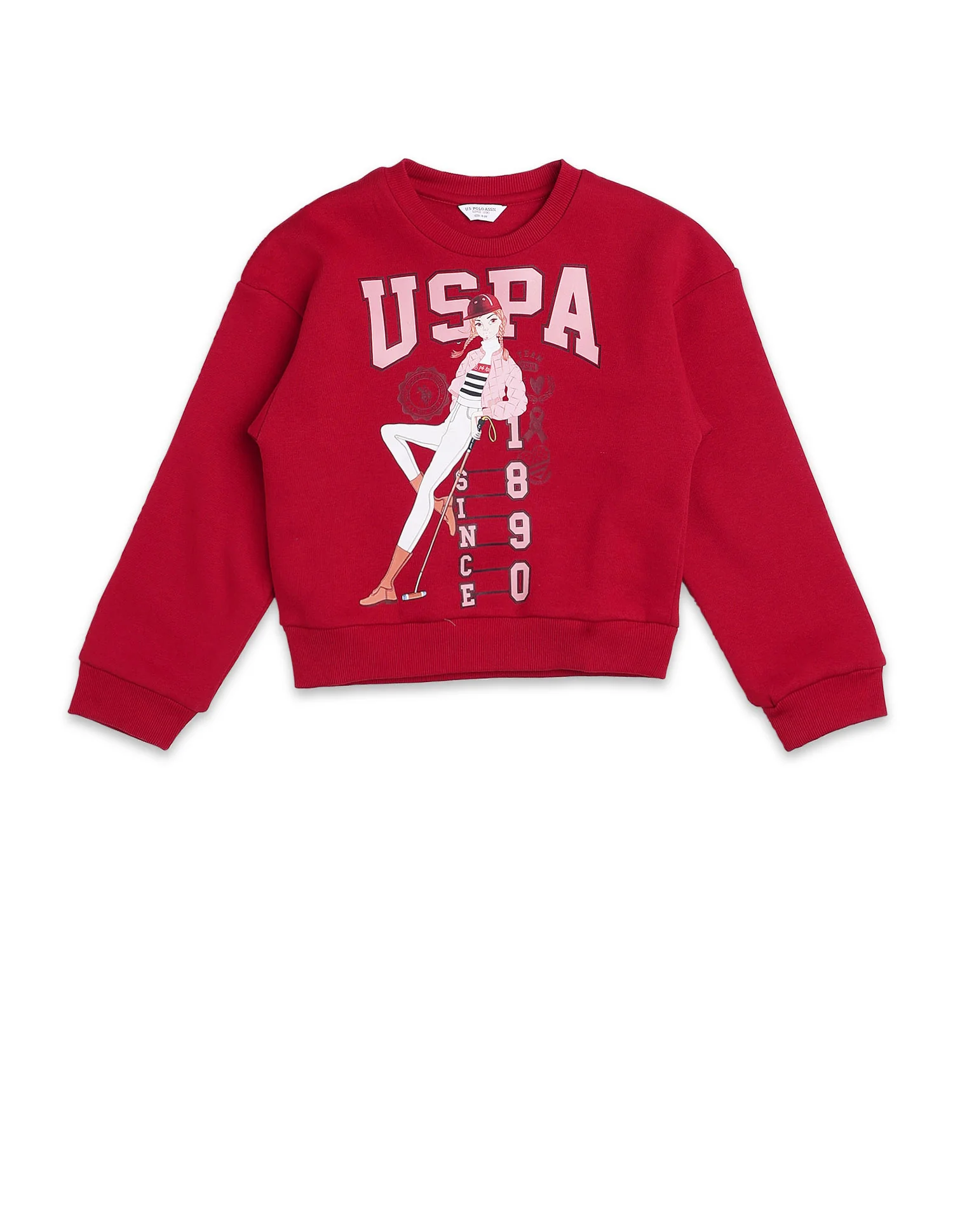 Brand Printed Regular Fit Sweatshirt - Image 8
