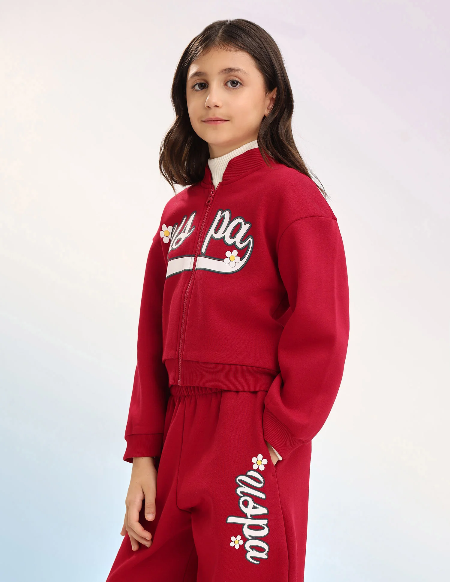 Brand Printed Regular Fit Sweatshirt - Image 4