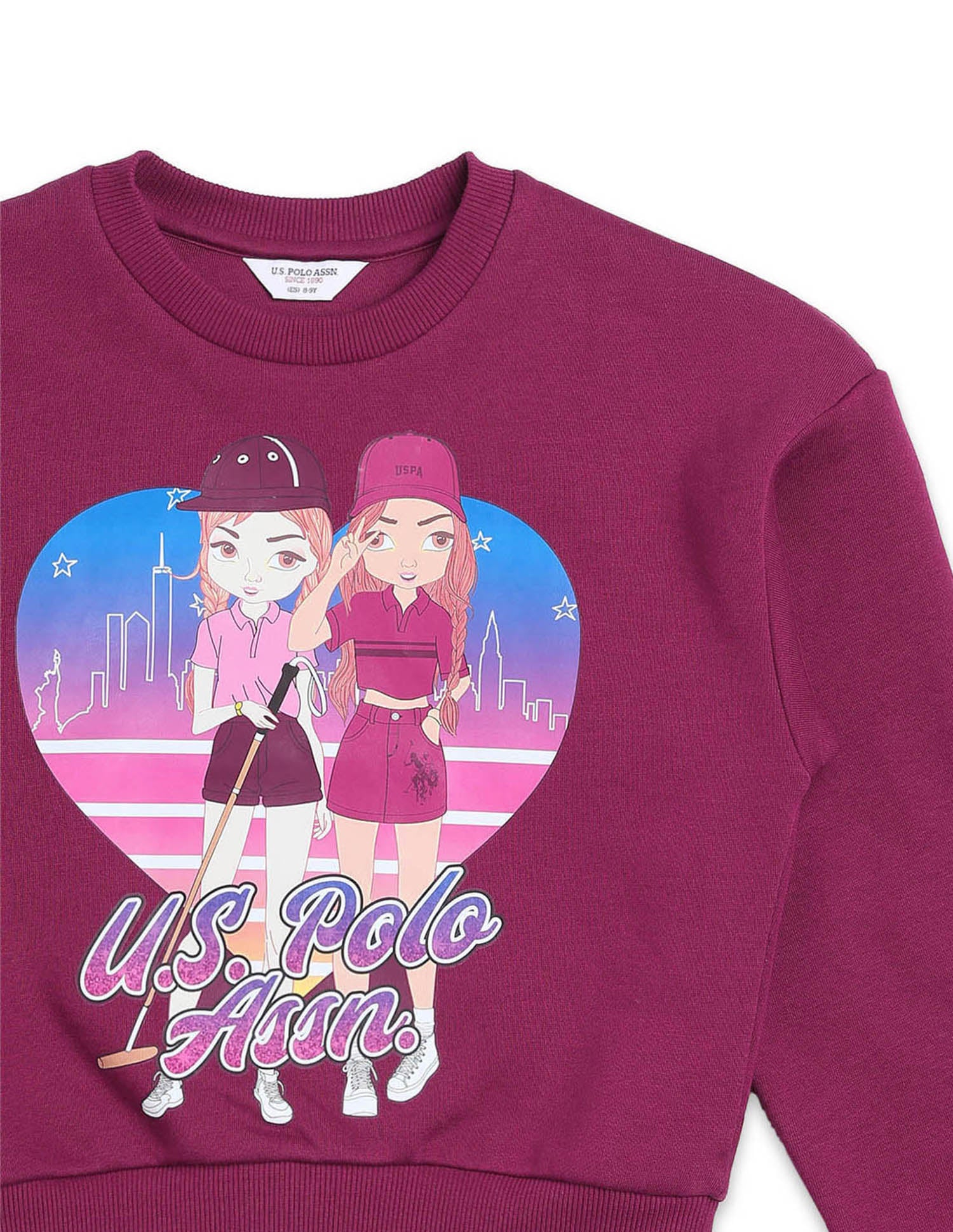 Brand Printed Regular Fit Sweatshirt - Image 10