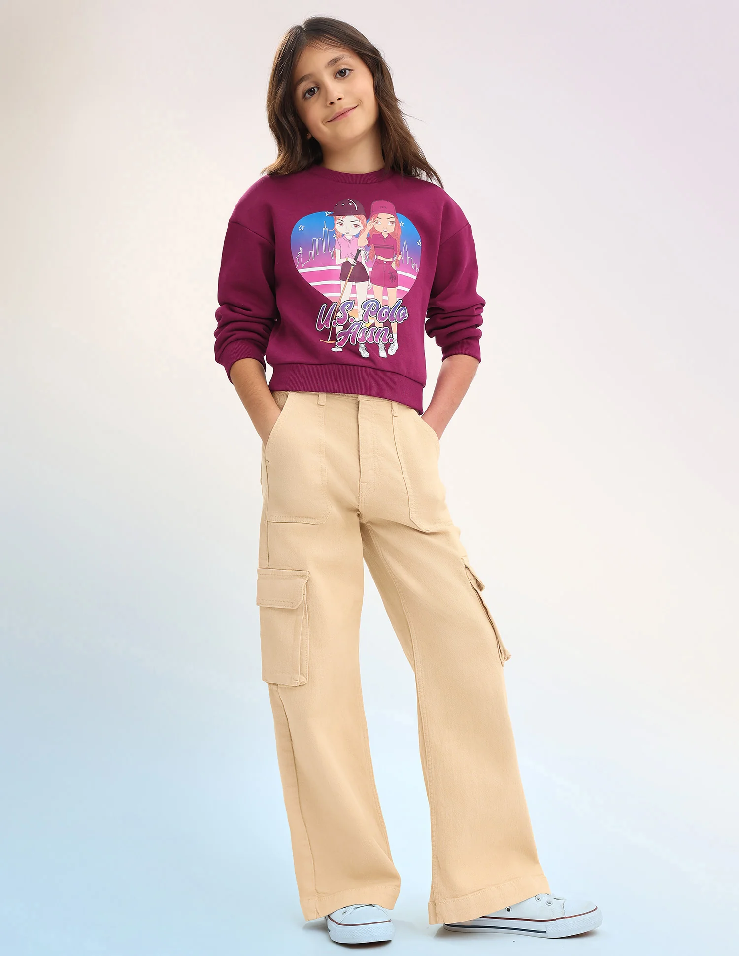 Brand Printed Regular Fit Sweatshirt - Image 3