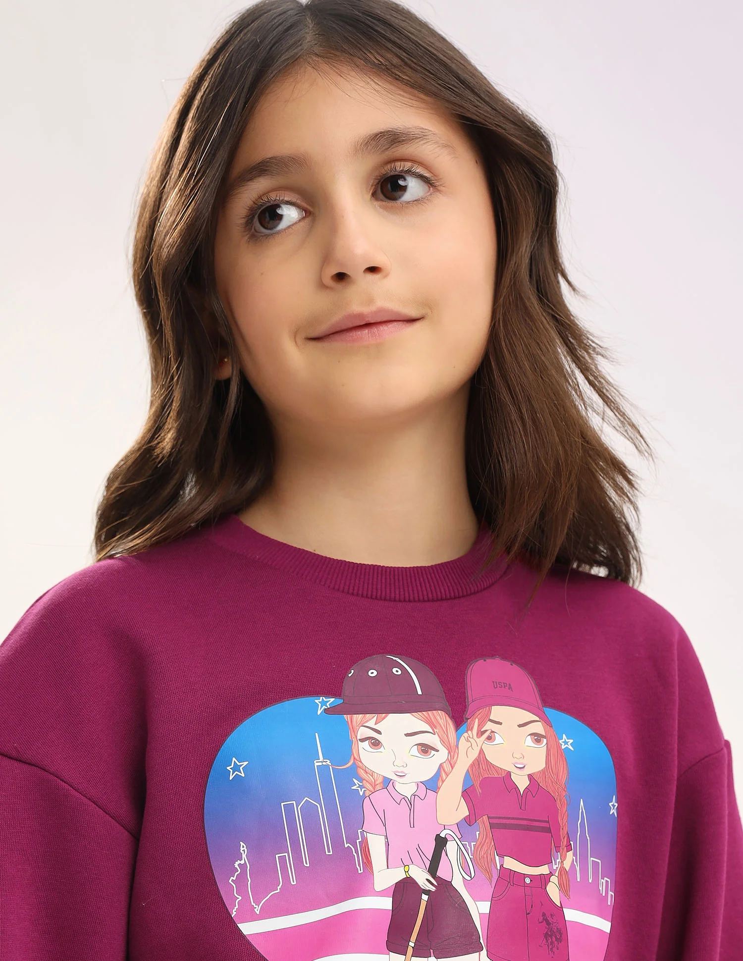 Brand Printed Regular Fit Sweatshirt - Image 7
