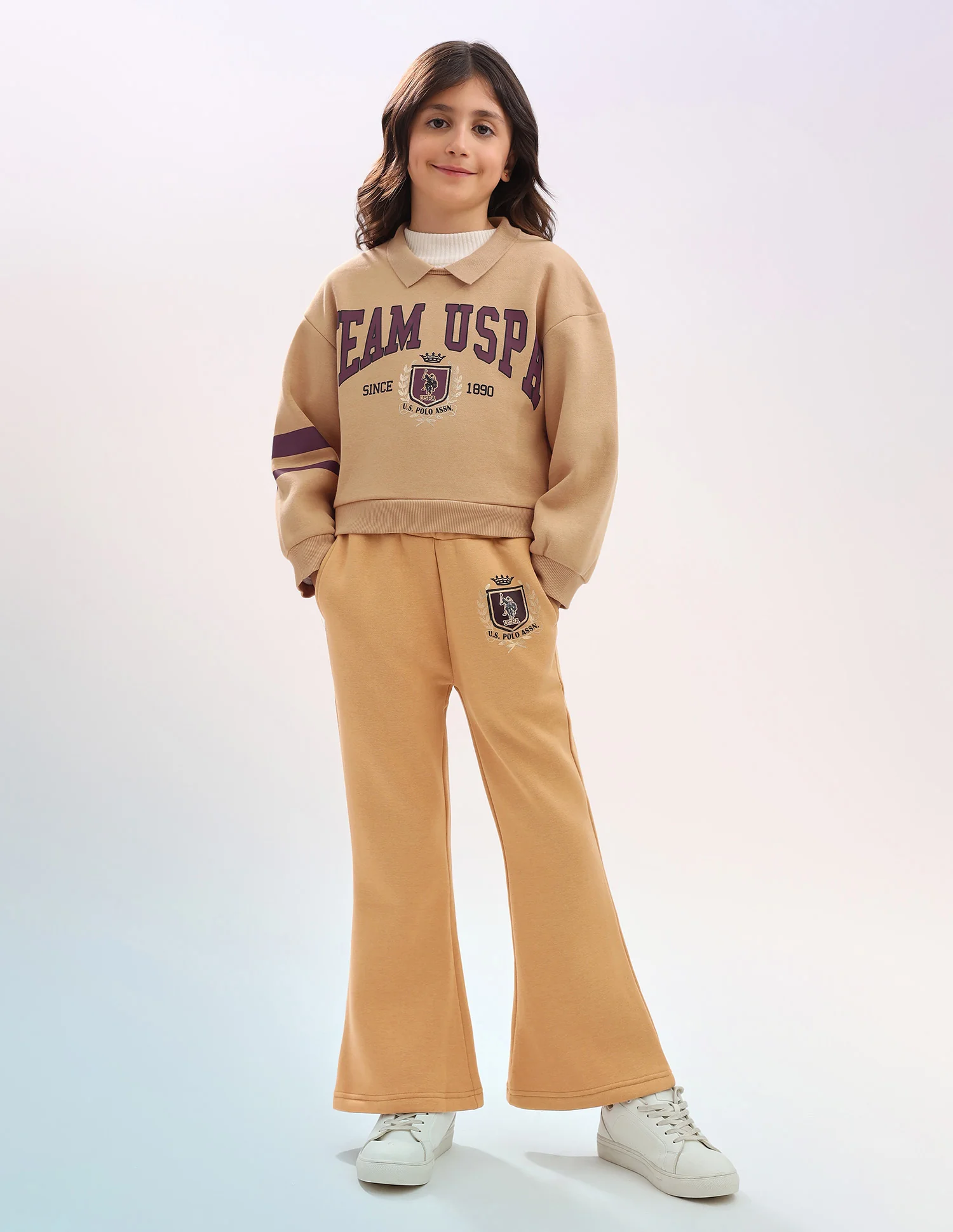 Brand Printed Regular Fit Sweatshirt - Image 3