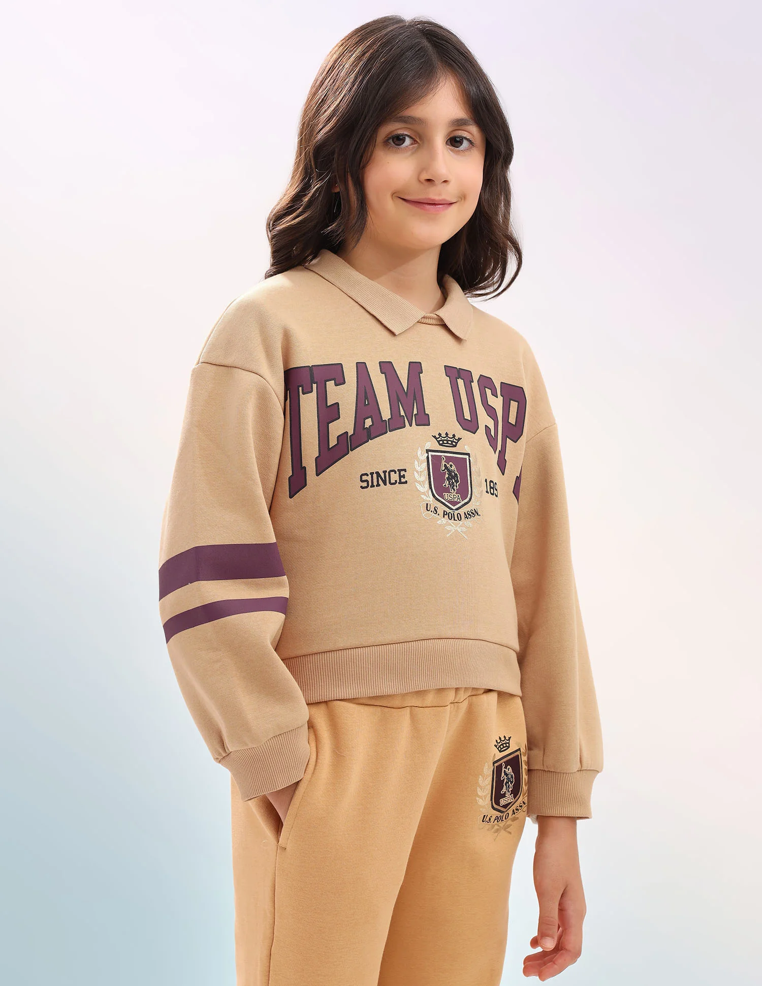 Brand Printed Regular Fit Sweatshirt - Image 4