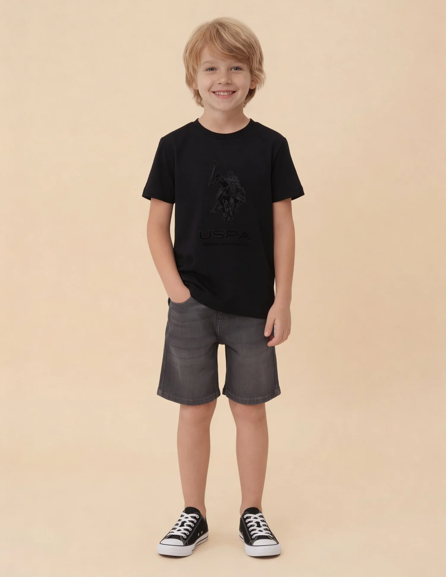Brand Printed Regular Fit T-Shirt - Image 3
