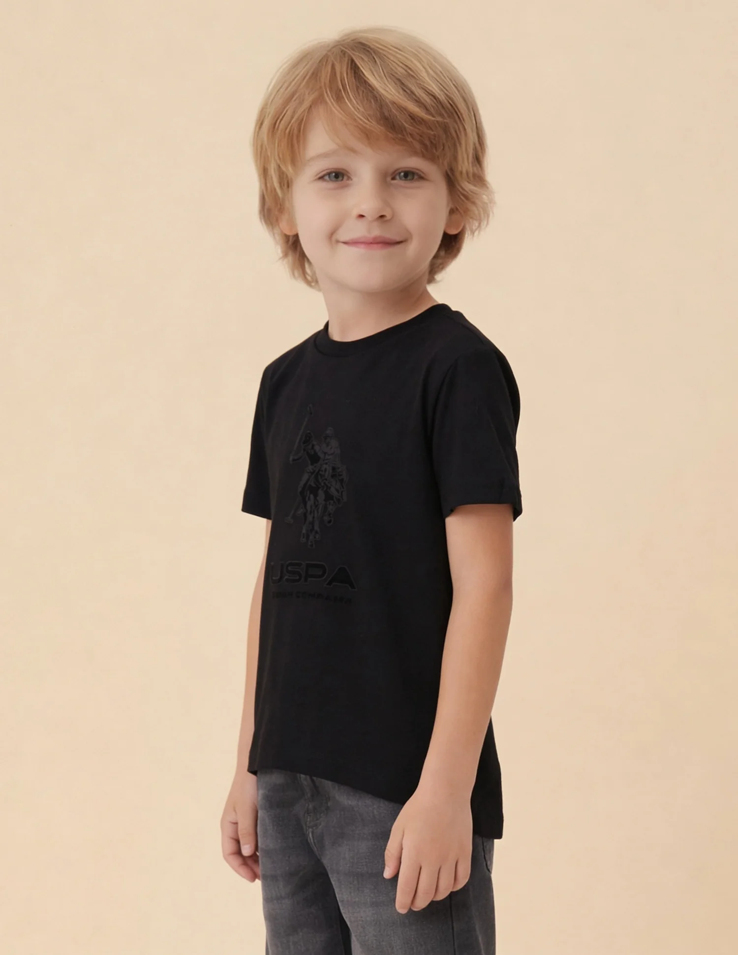 Brand Printed Regular Fit T-Shirt - Image 4