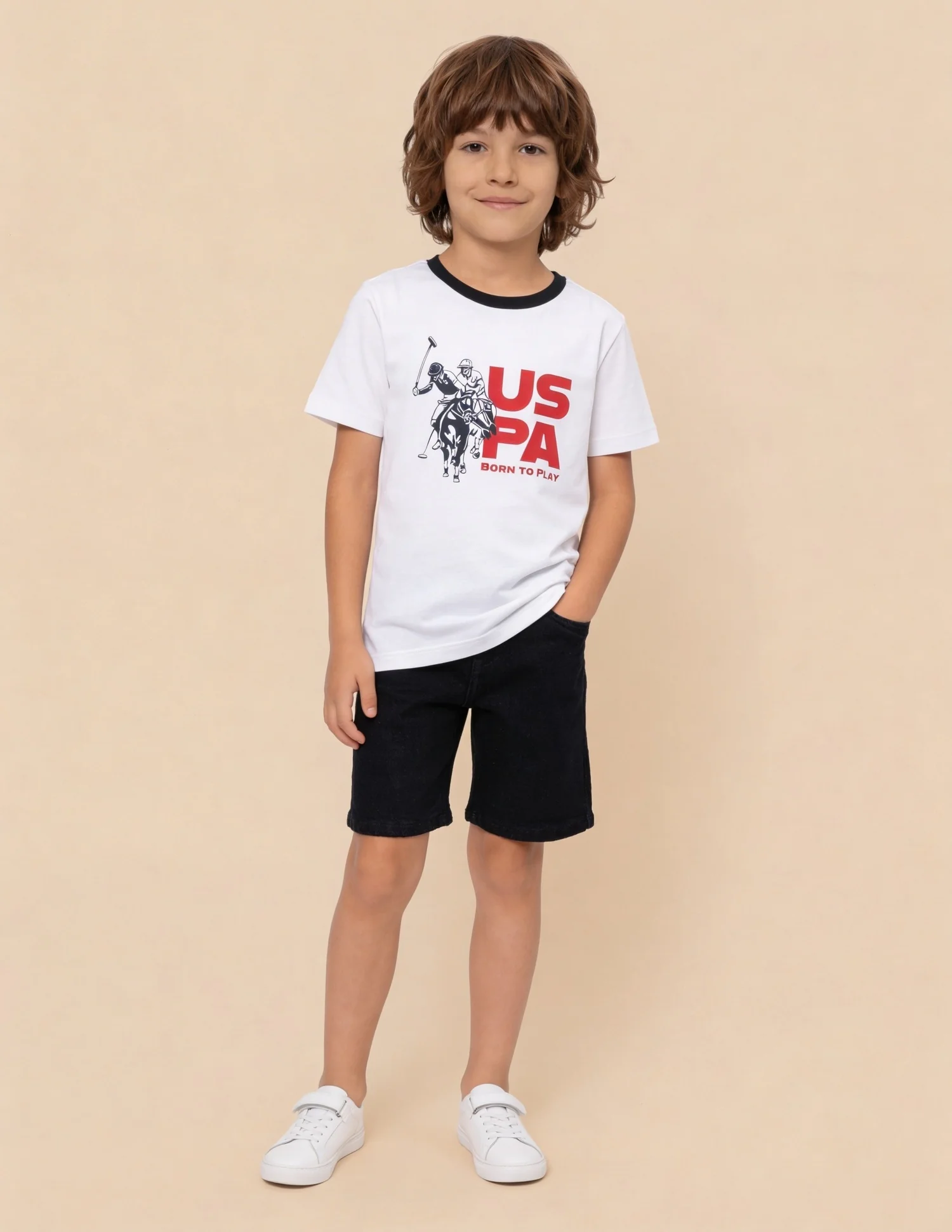 Brand Printed Regular Fit T-Shirt - Pack Of 2 - Image 6