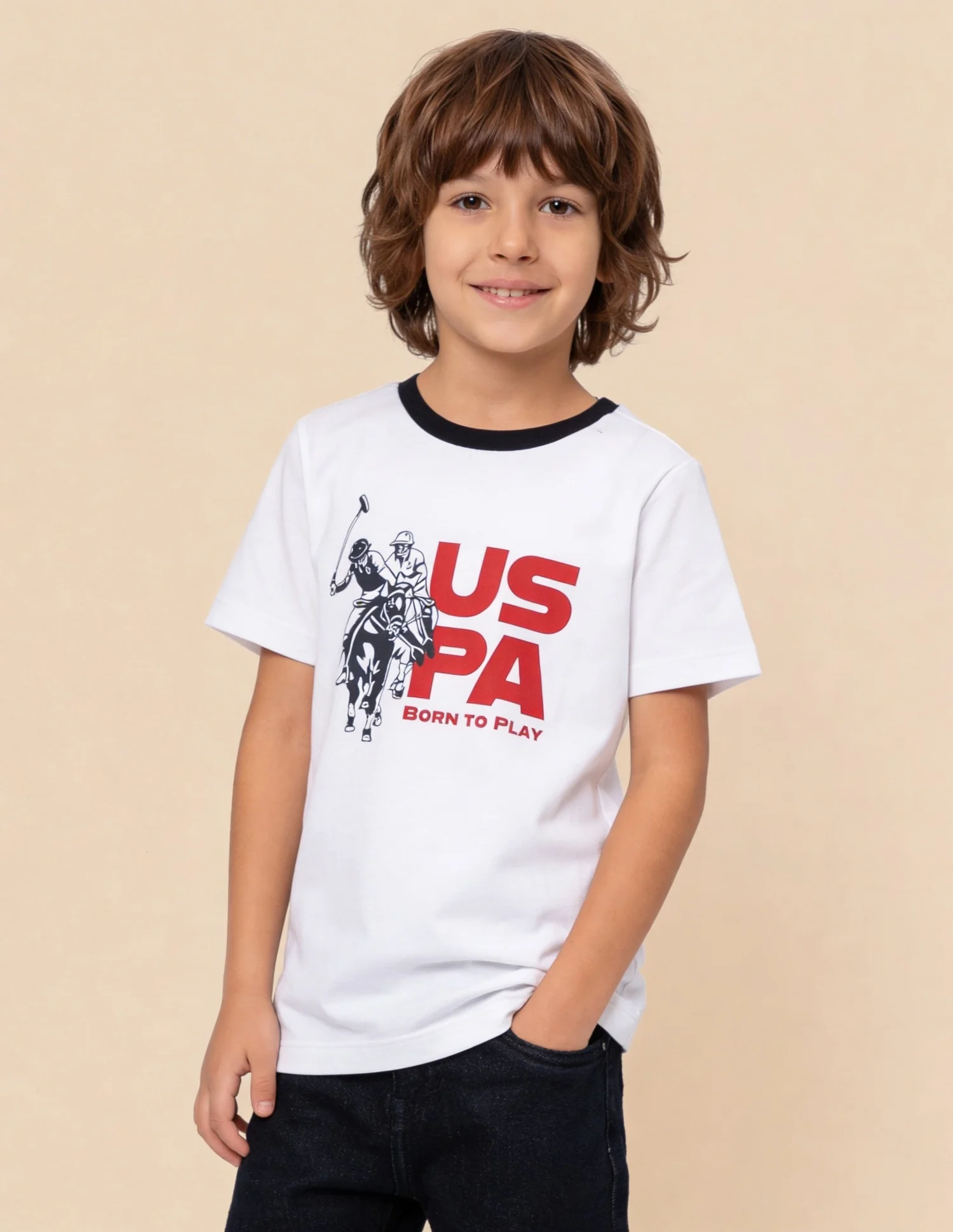 Brand Printed Regular Fit T-Shirt - Pack Of 2 - Image 8
