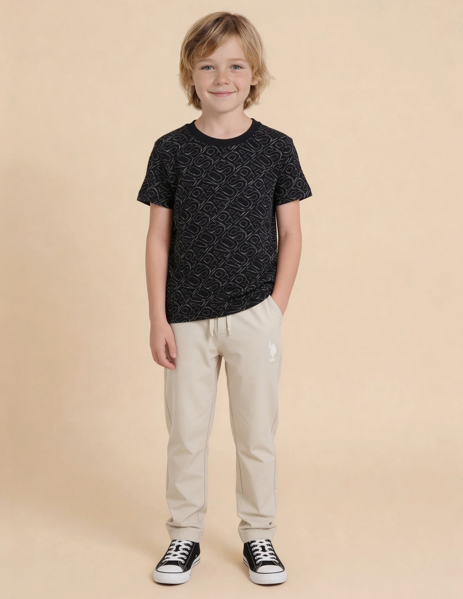 Brand Printed Regular Fit T-Shirt - Image 3