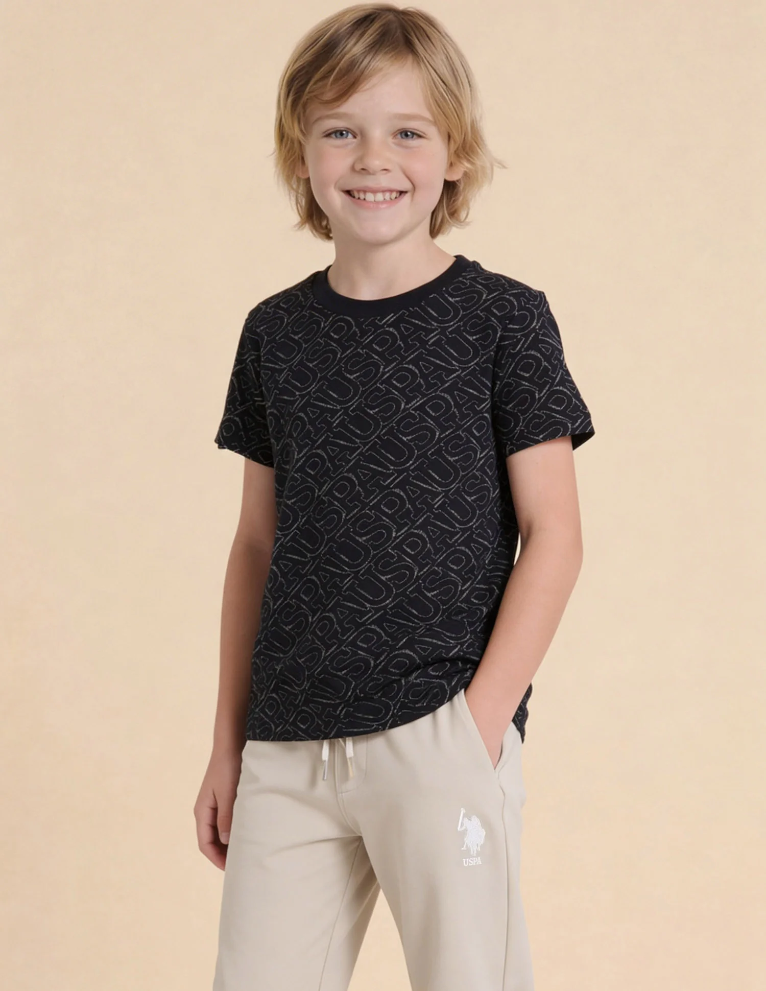 Brand Printed Regular Fit T-Shirt - Image 4