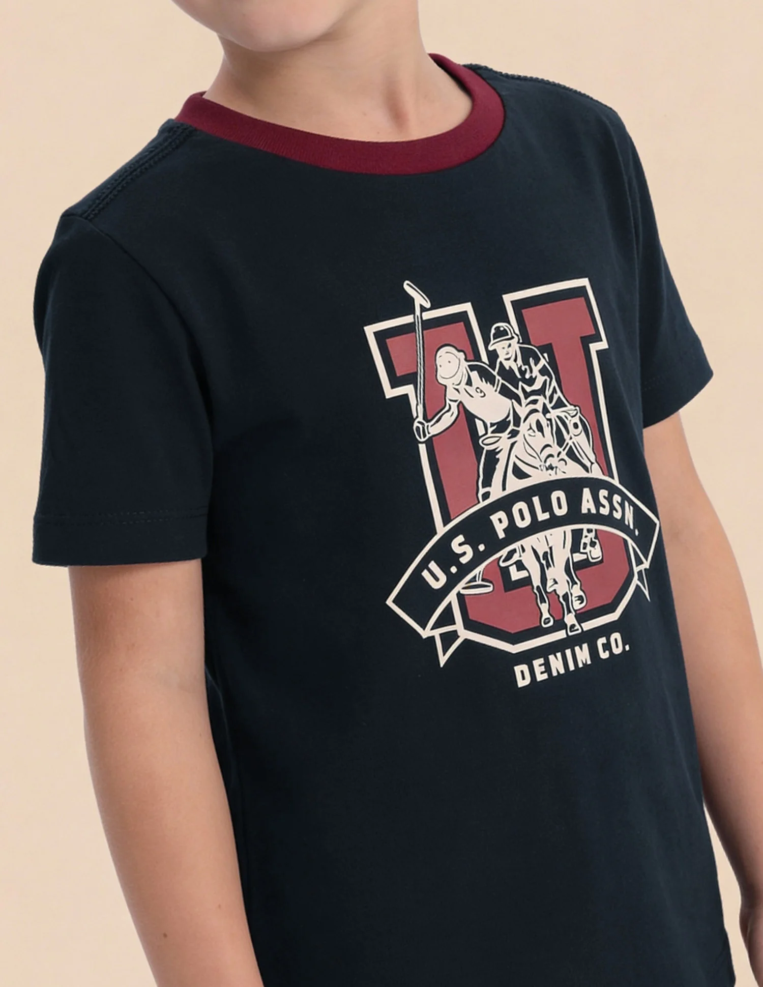 Brand Printed Regular Fit T-Shirt - Image 6