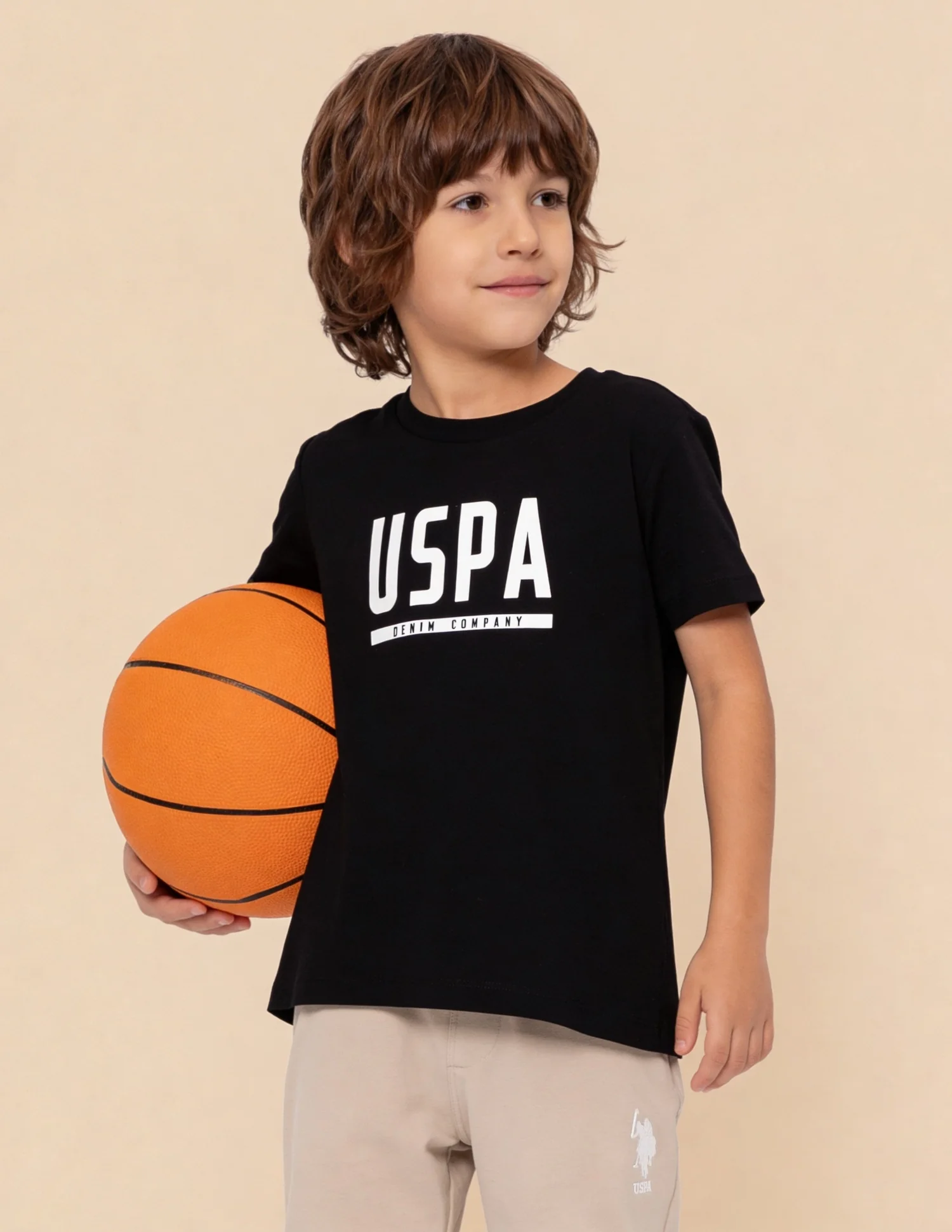 Brand Printed Regular Fit T-Shirt