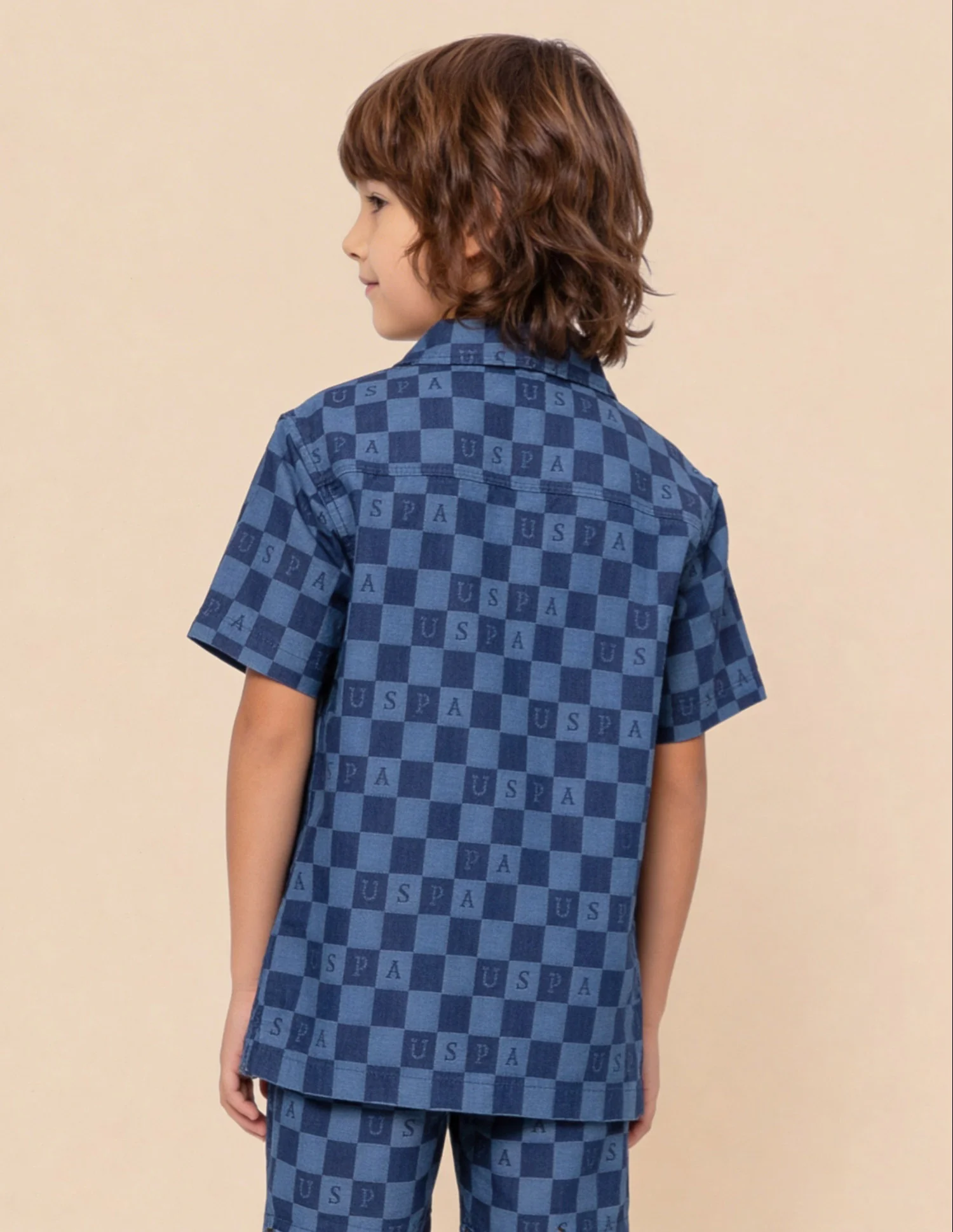Chequer Brand Printed Dobby Shirt - Image 5