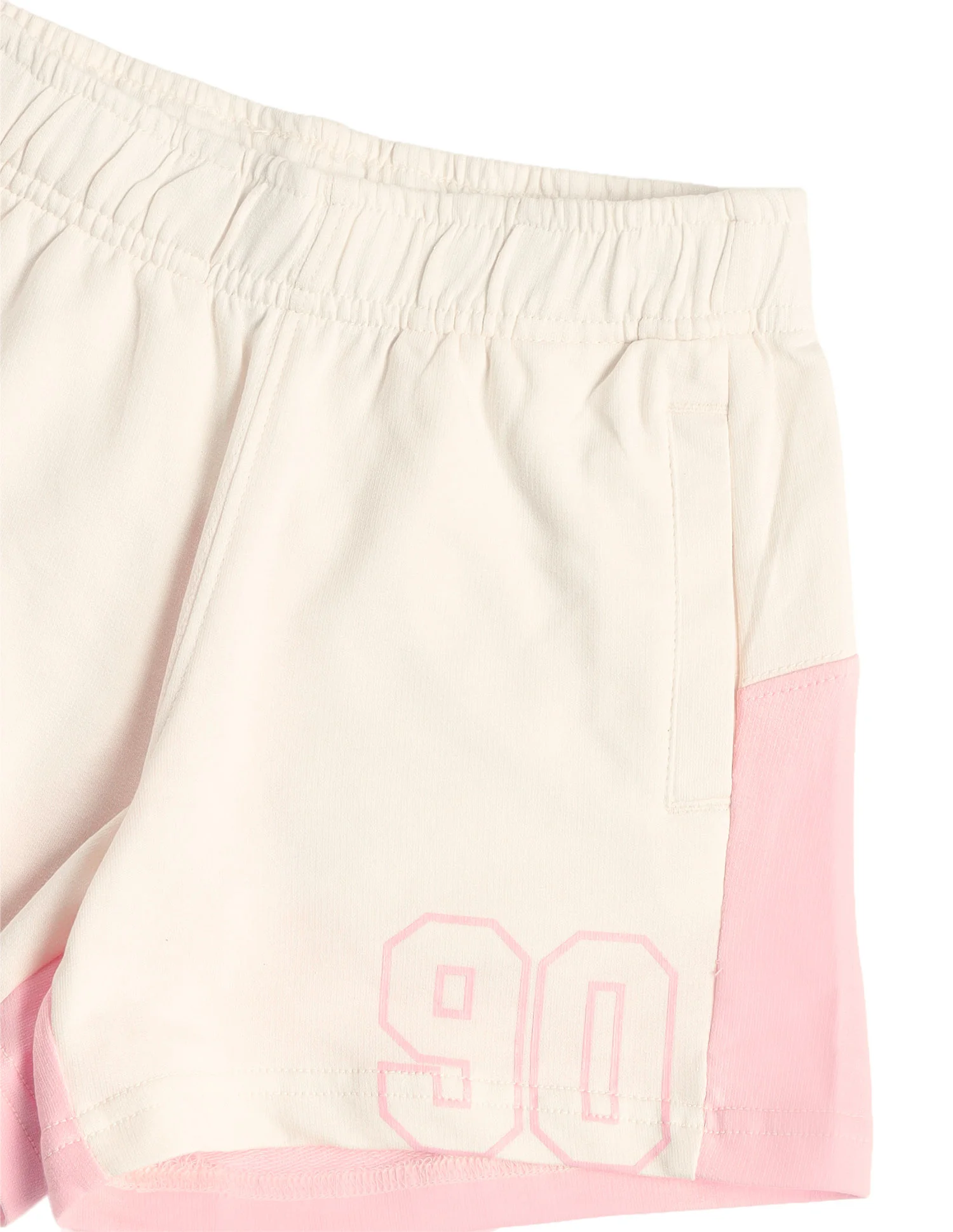 Colour Blocked Comfort Fit Shorts - Image 2