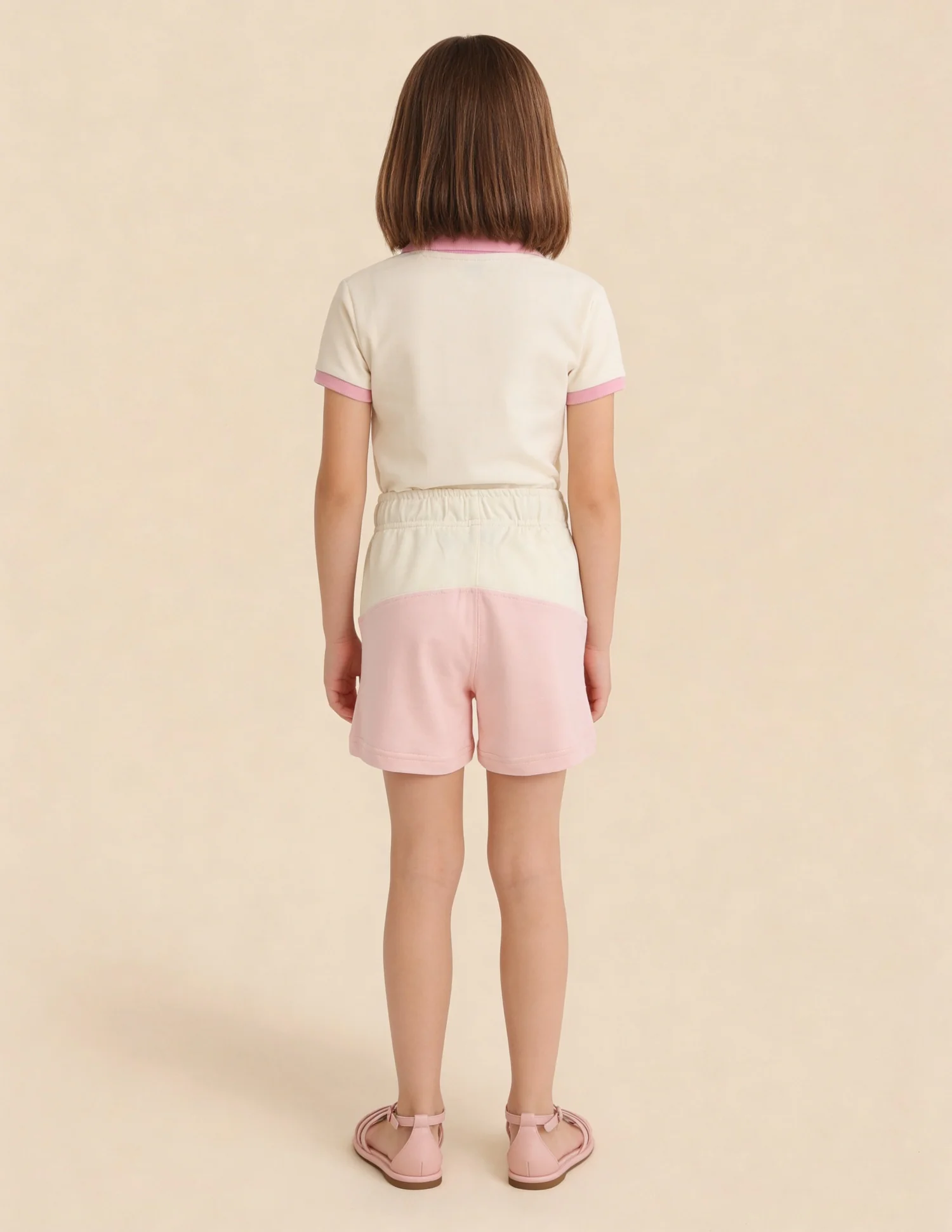 Colour Blocked Comfort Fit Shorts - Image 4