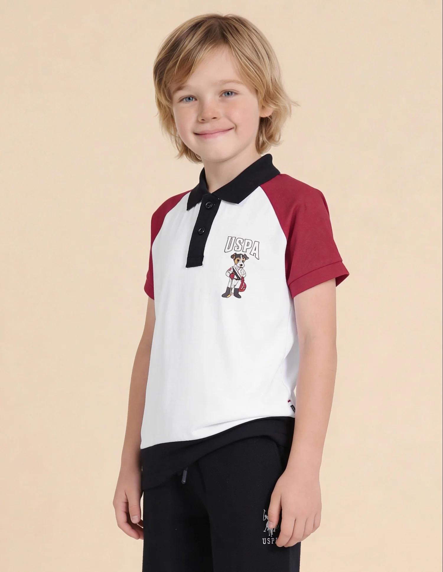 Colour Blocked Regular Fit Polo Shirt - Image 4