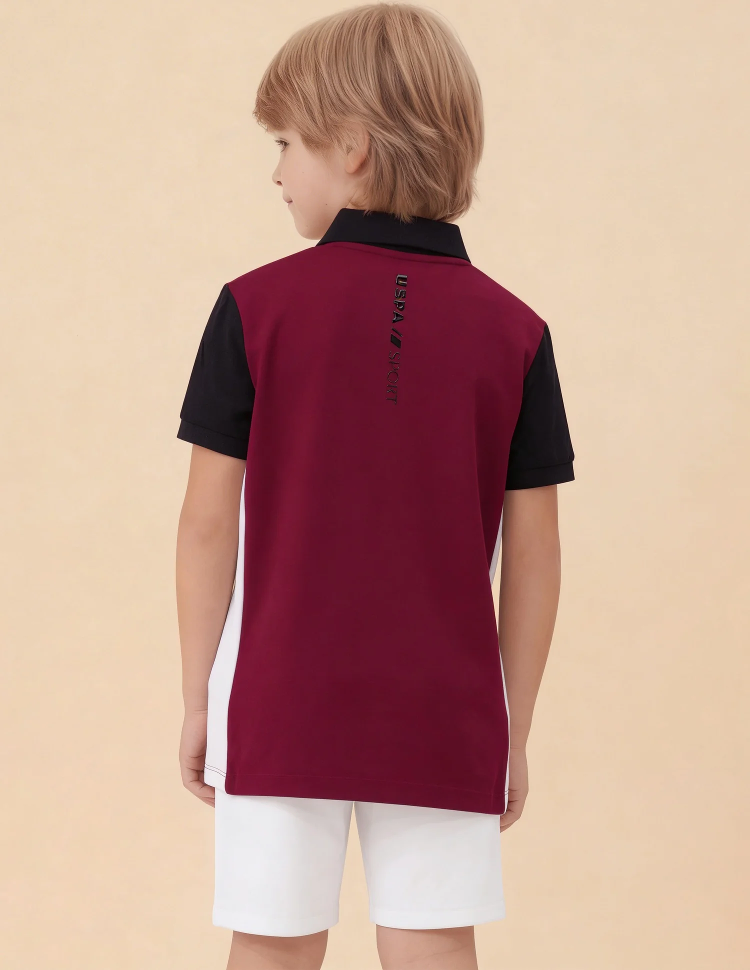 Colour Blocked Regular Fit Polo Shirt - Image 5