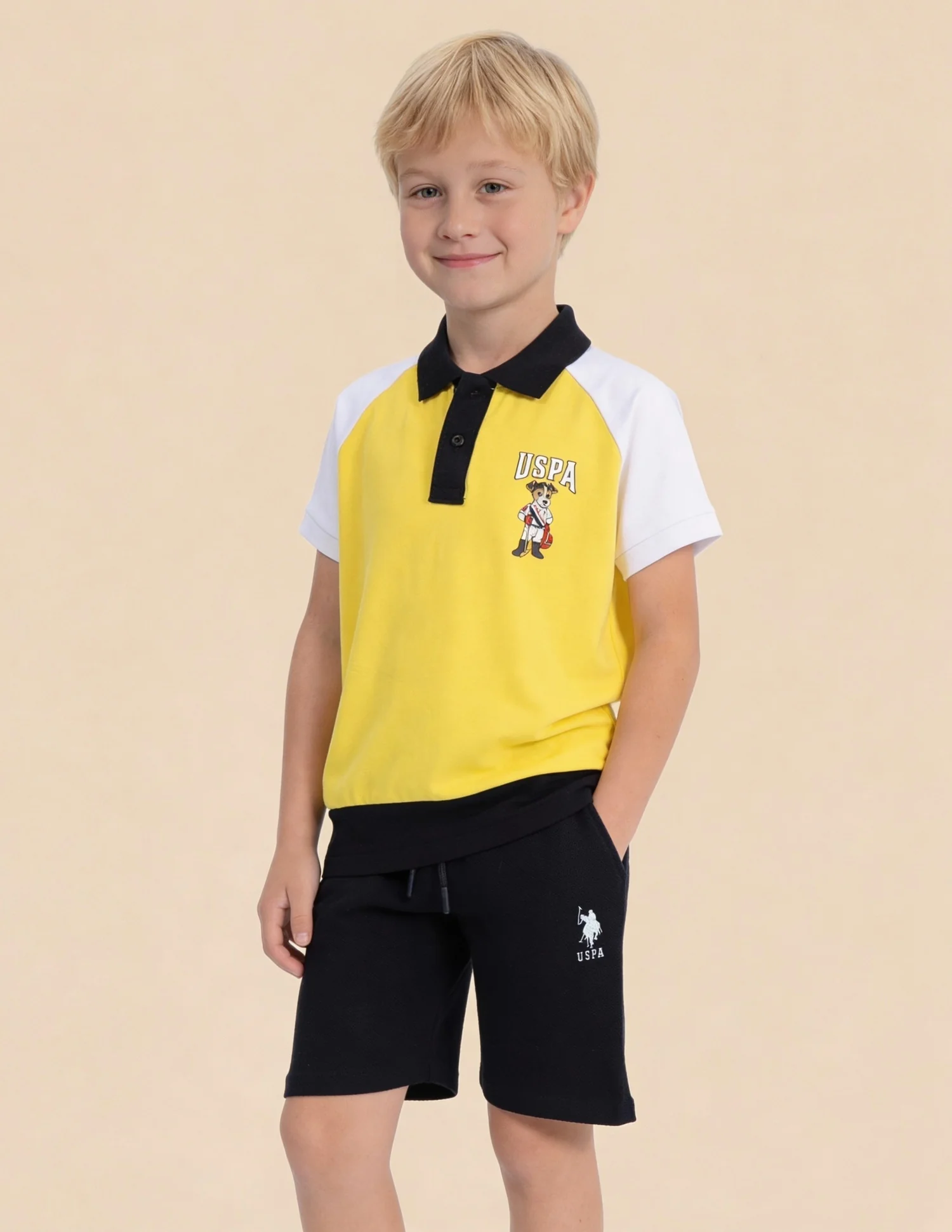 Colour Blocked Regular Fit Polo Shirt - Image 4