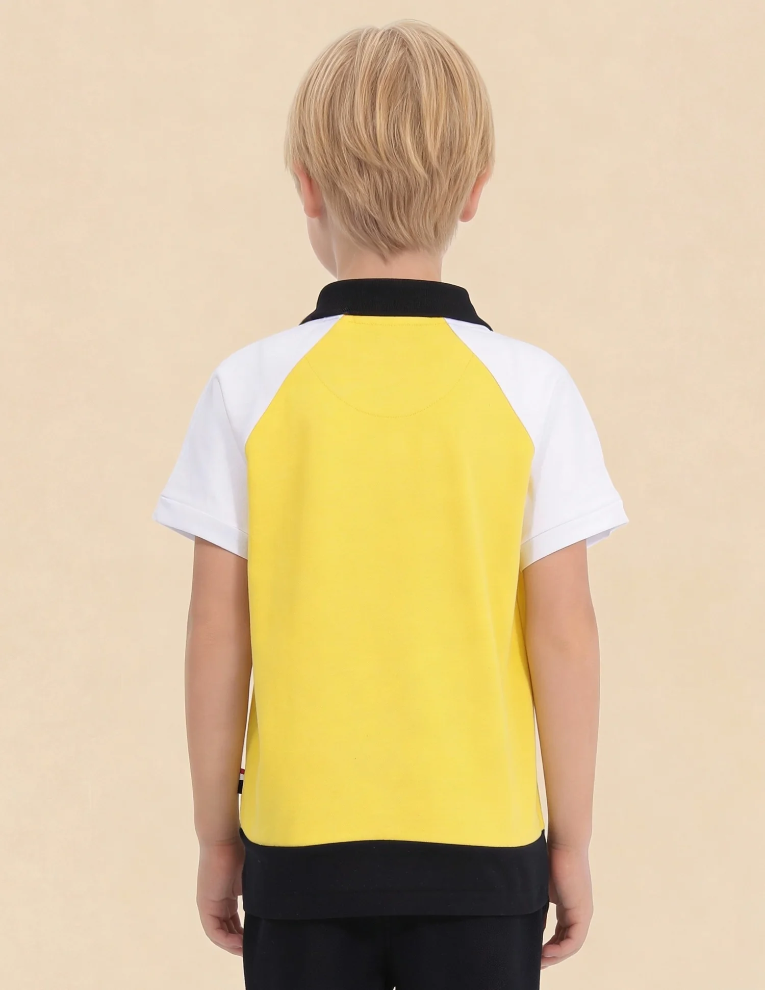 Colour Blocked Regular Fit Polo Shirt - Image 5