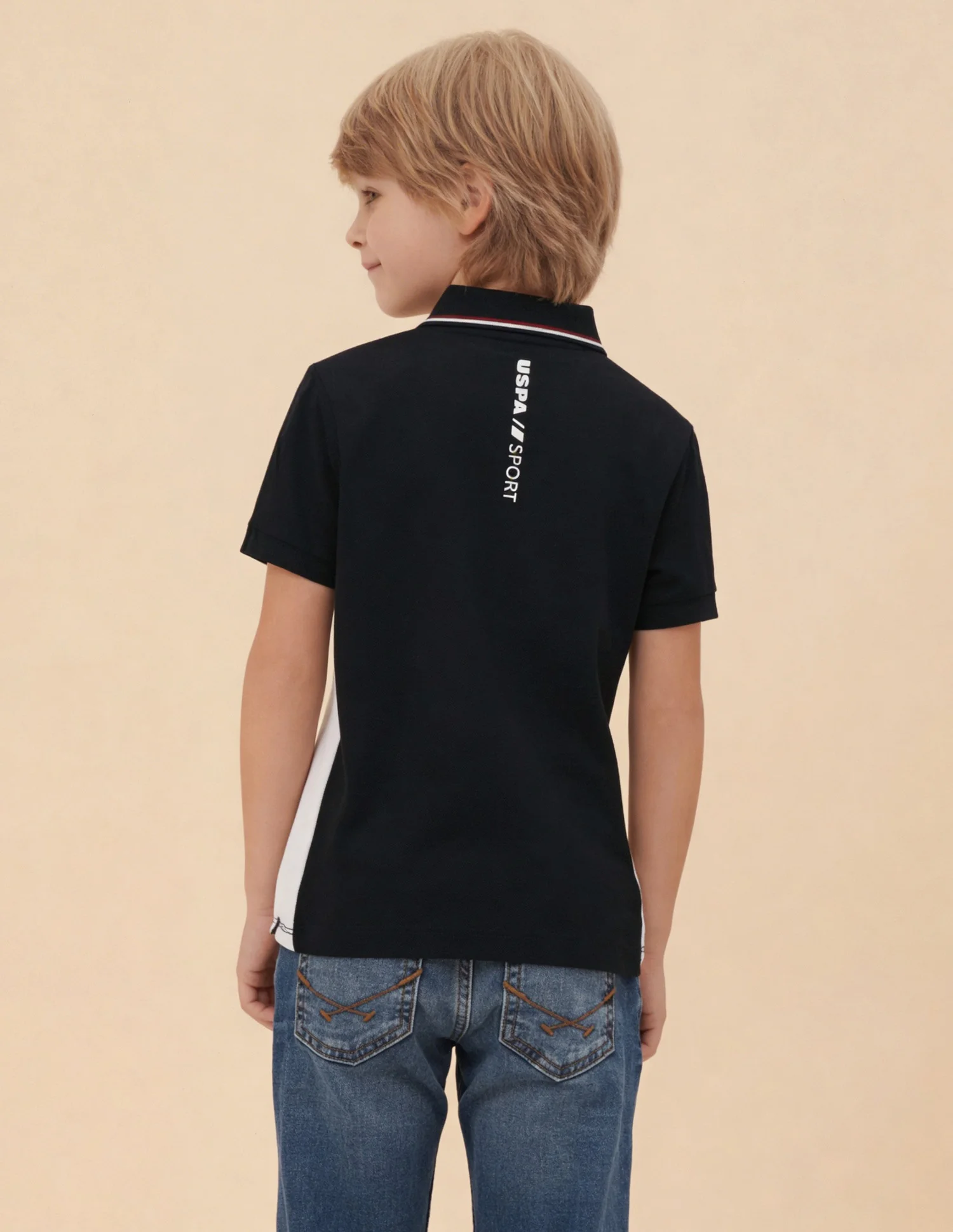 Colour Blocked Regular Fit Polo Shirt - Image 5