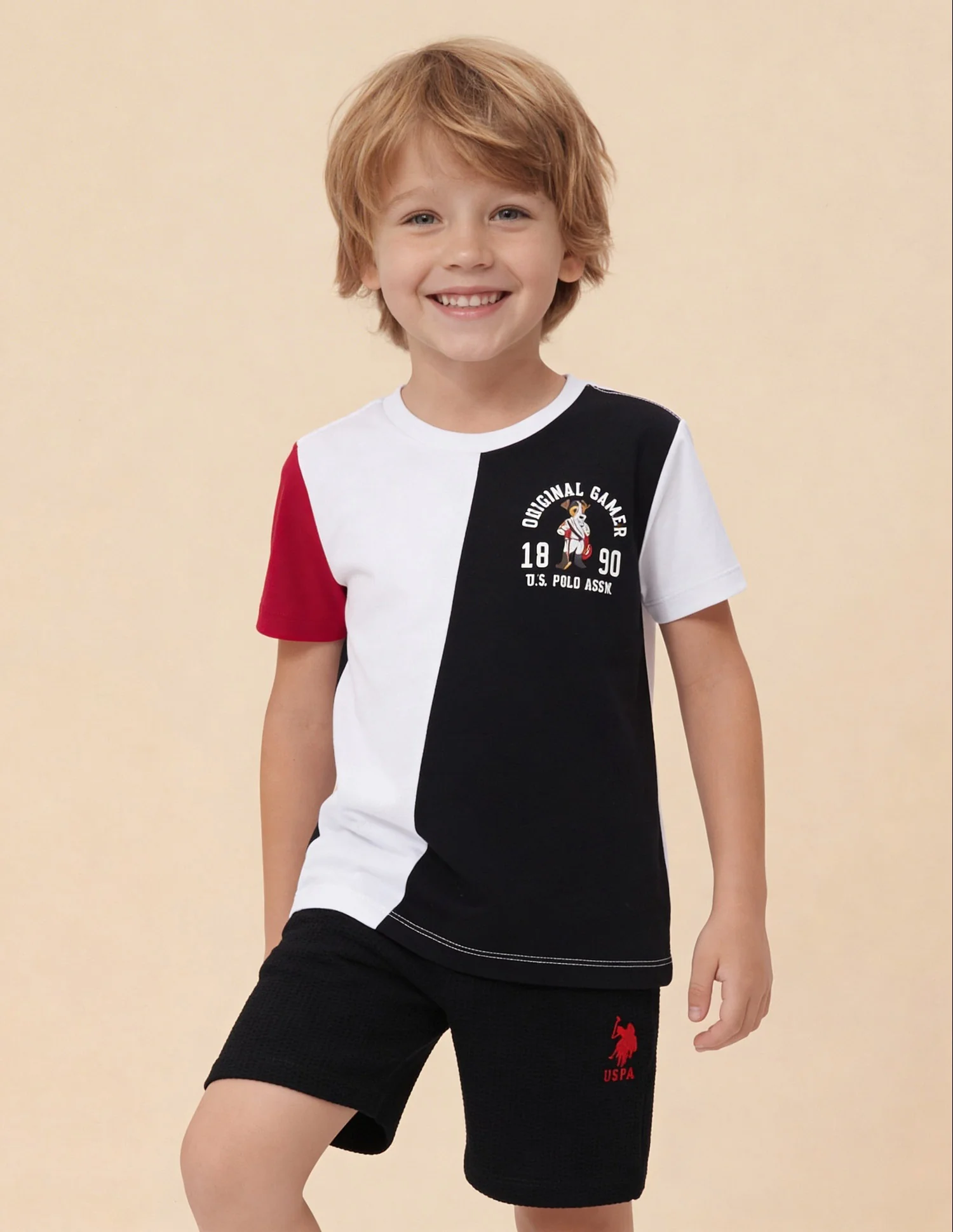 Colour Blocked Regular Fit T-Shirt - Image 4