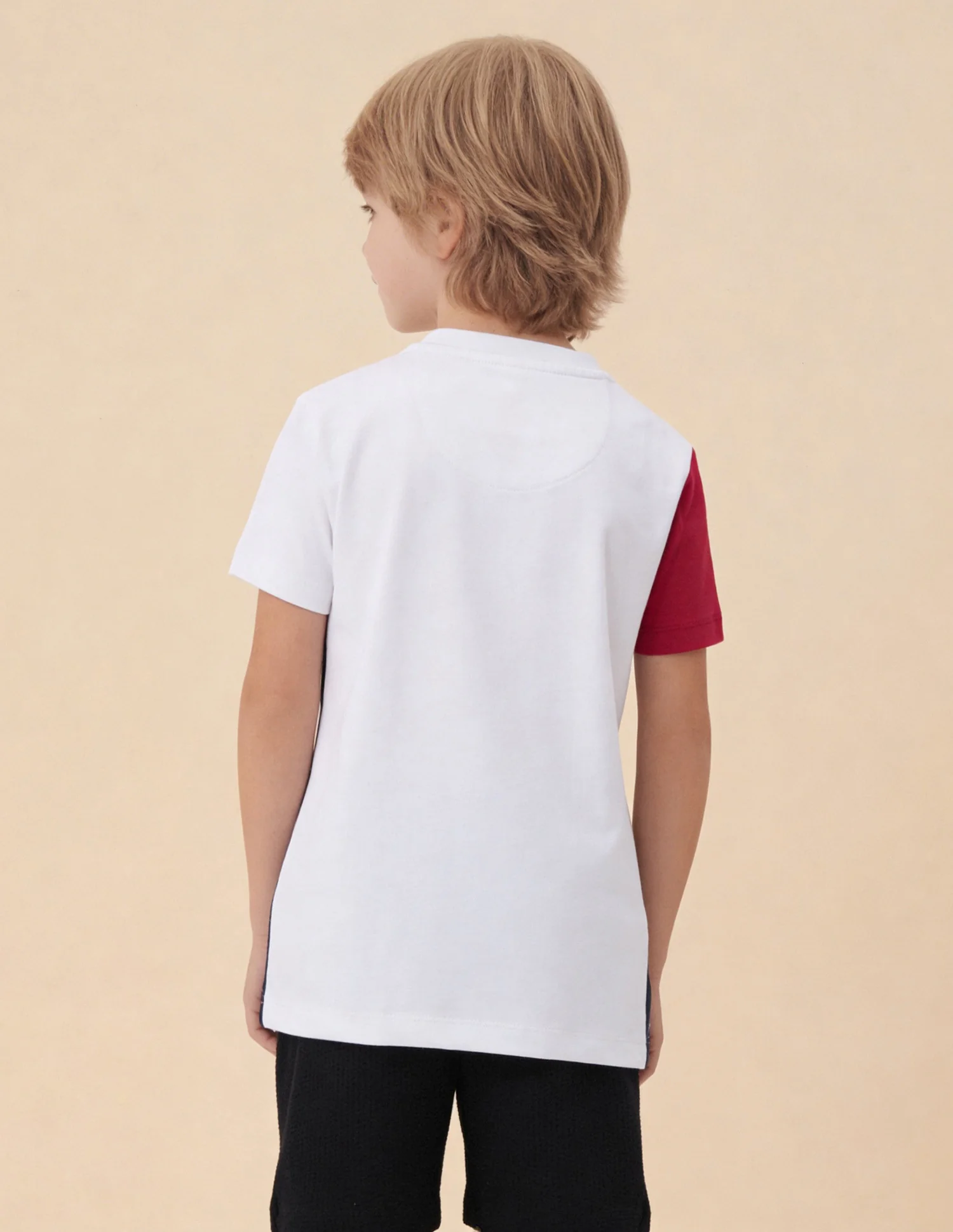 Colour Blocked Regular Fit T-Shirt - Image 5