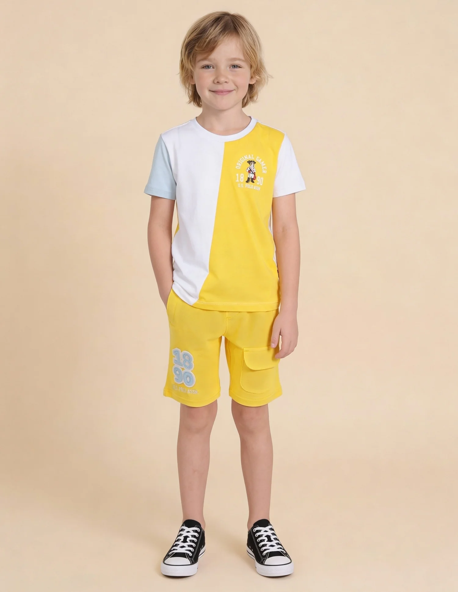 Colour Blocked Regular Fit T-Shirt - Image 3