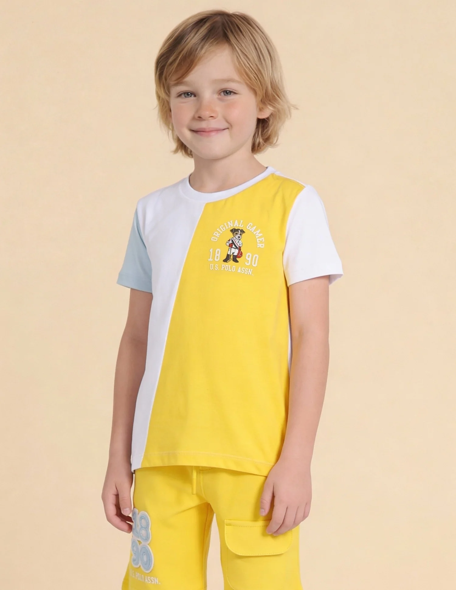 Colour Blocked Regular Fit T-Shirt - Image 4