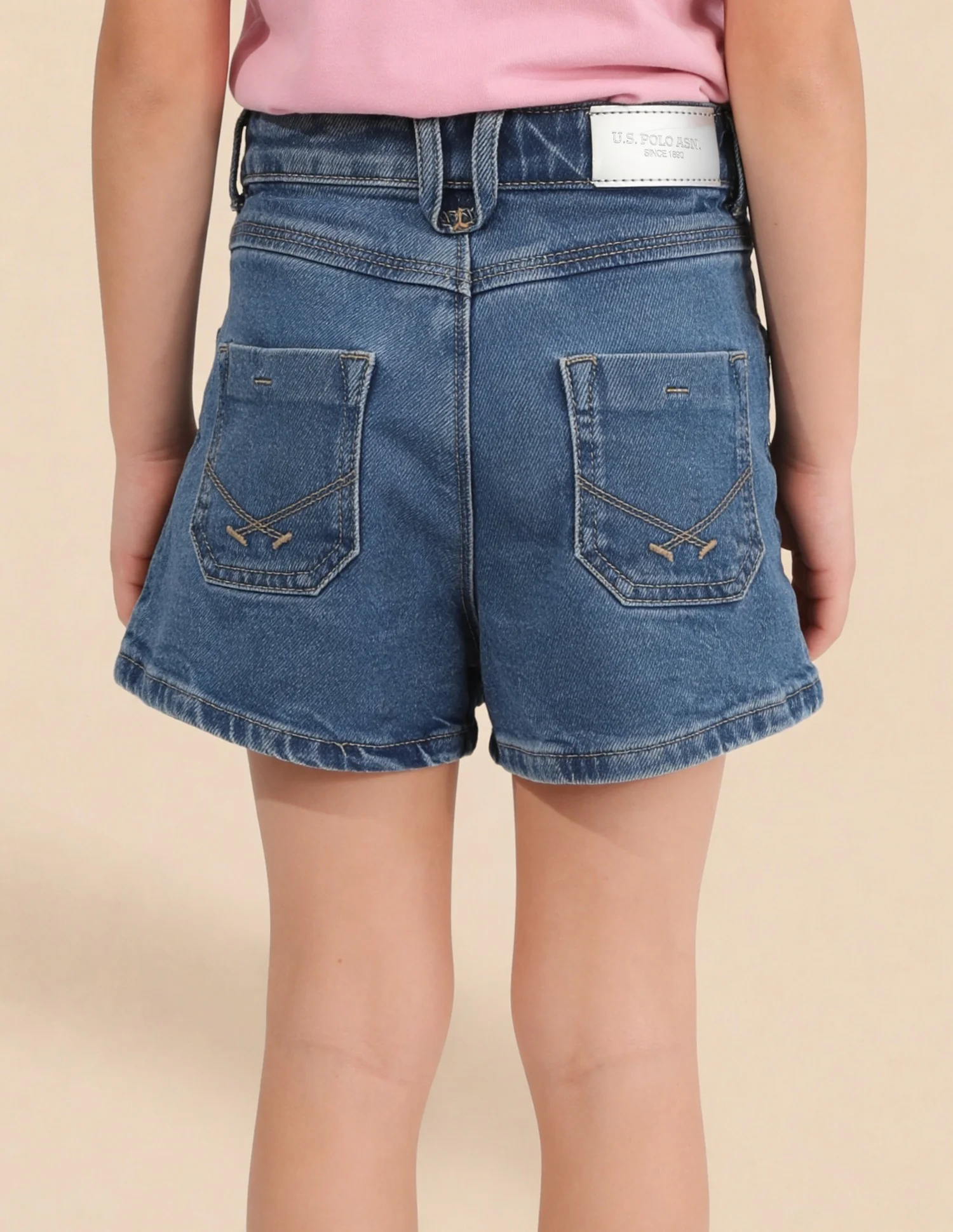 Comfort Fit Denim Skort - Image 5