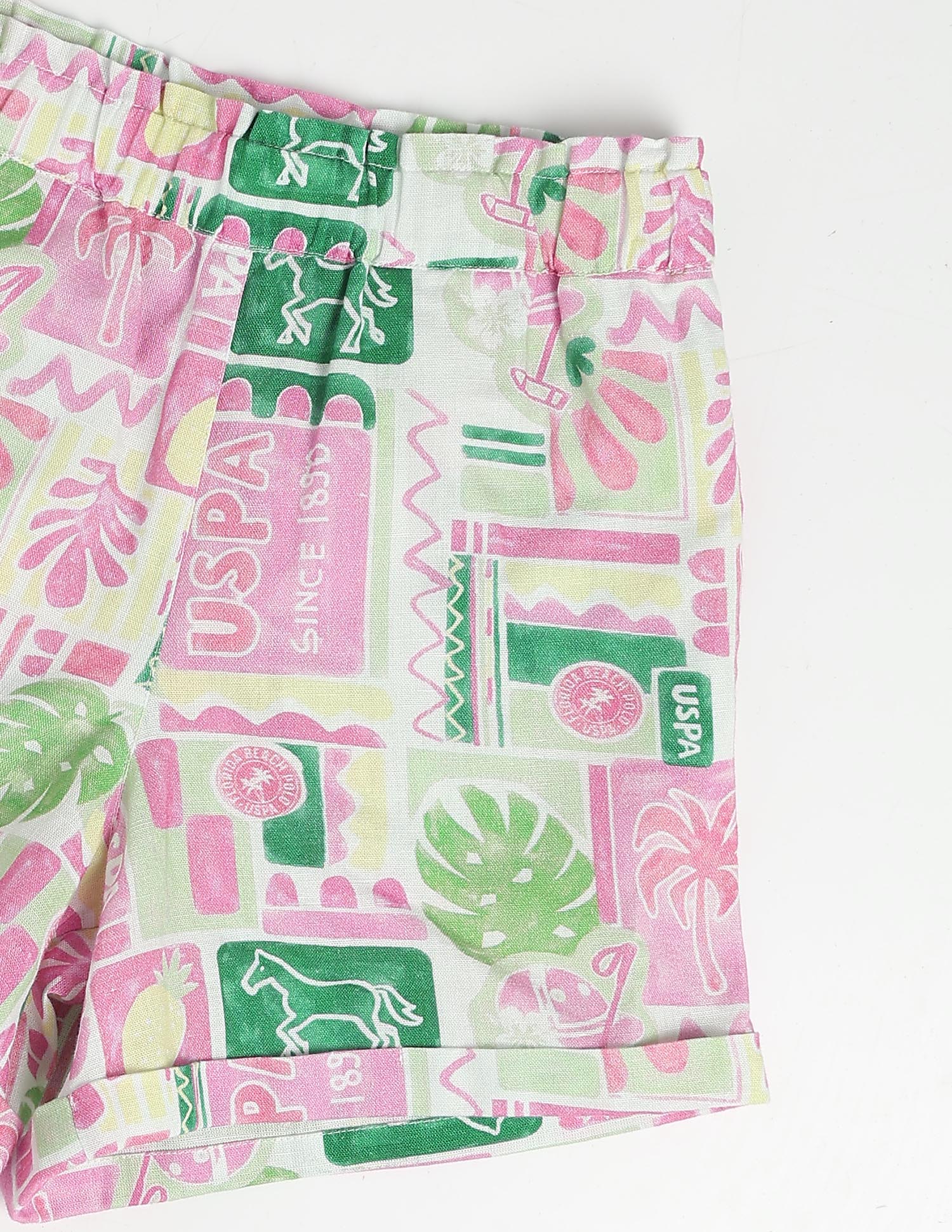 Comfort Fit Graphic Printed Shorts - Image 2