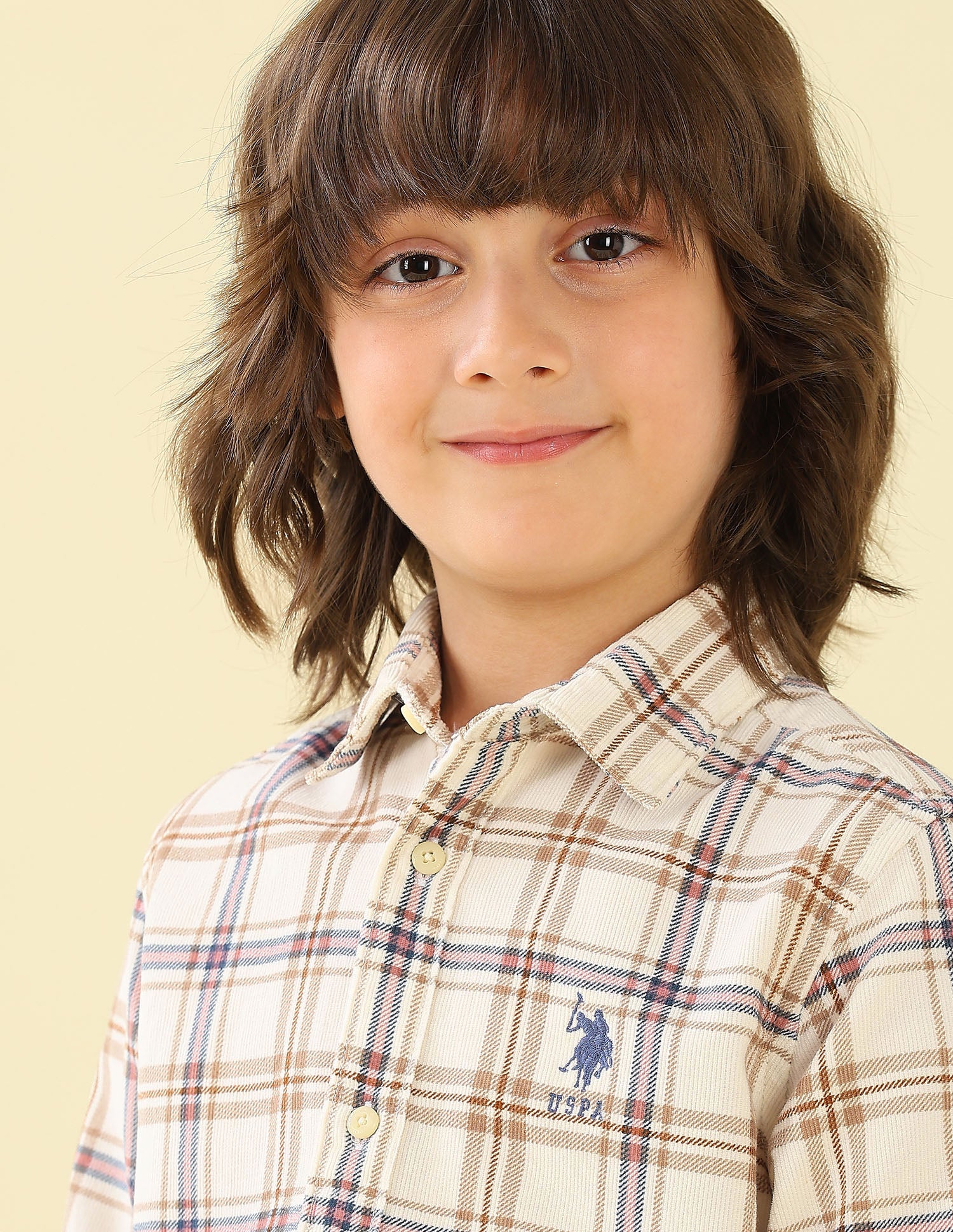 Corduroy Plaid Checked Shirt - Image 7