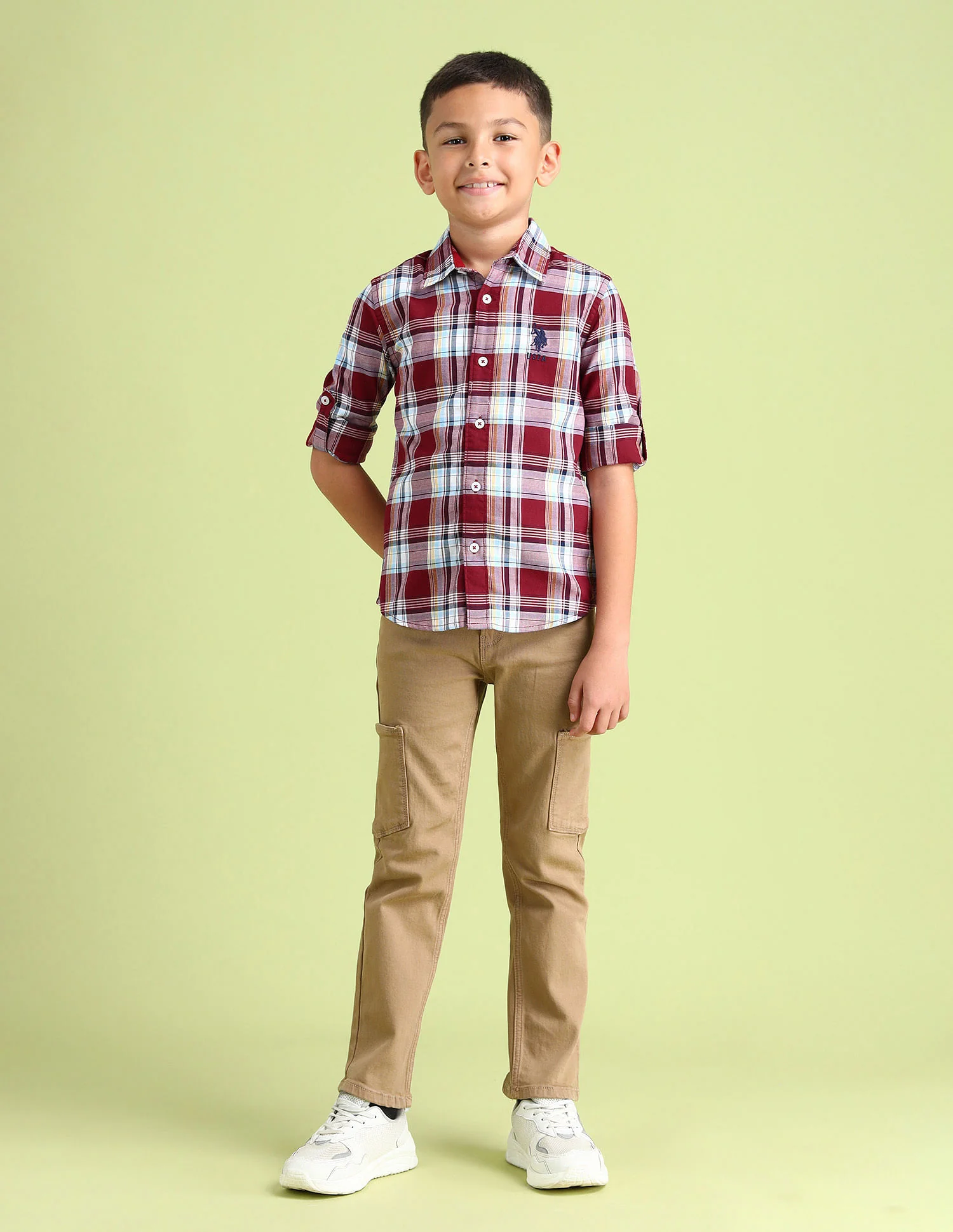 Dobby Regular Fit Checked Shirt - Image 3