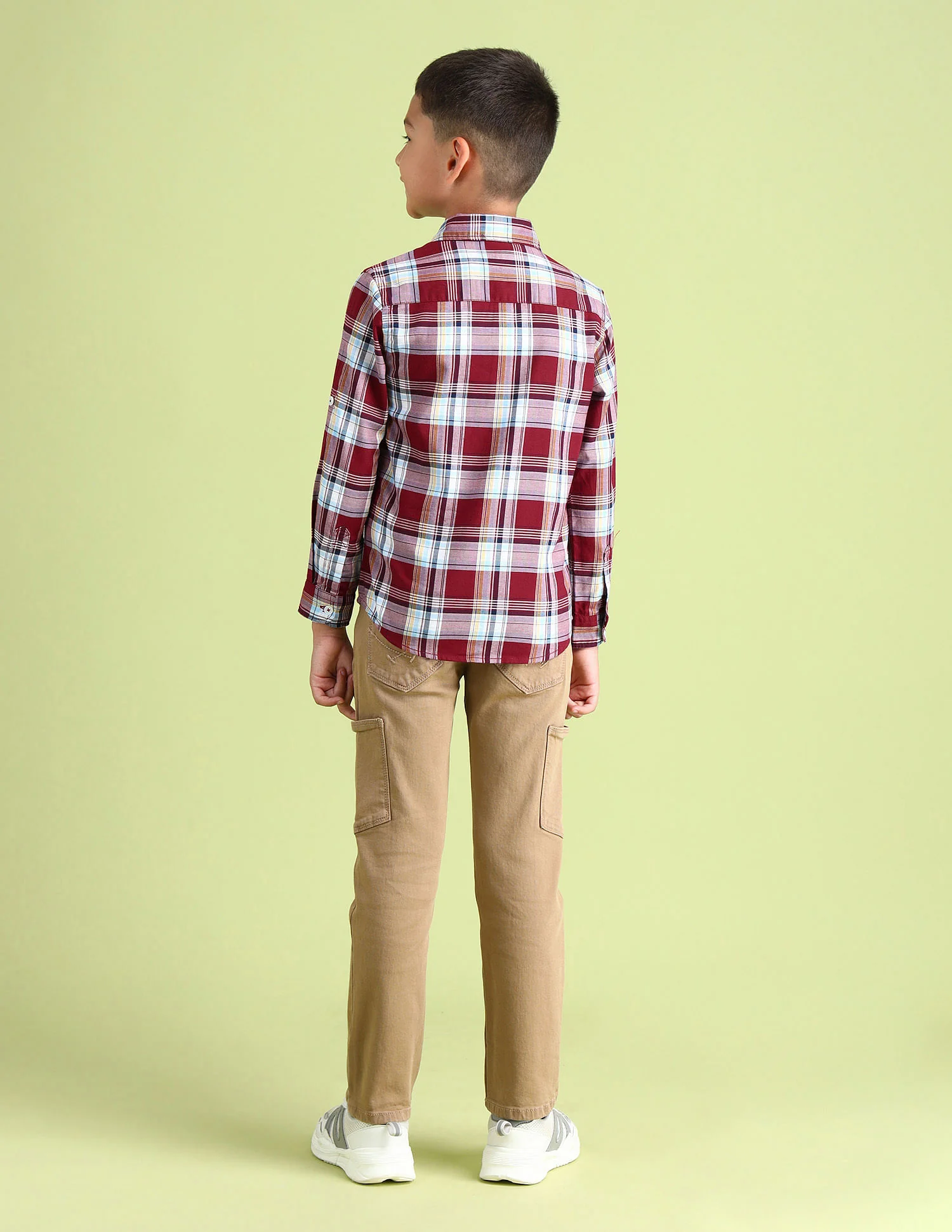 Dobby Regular Fit Checked Shirt - Image 4