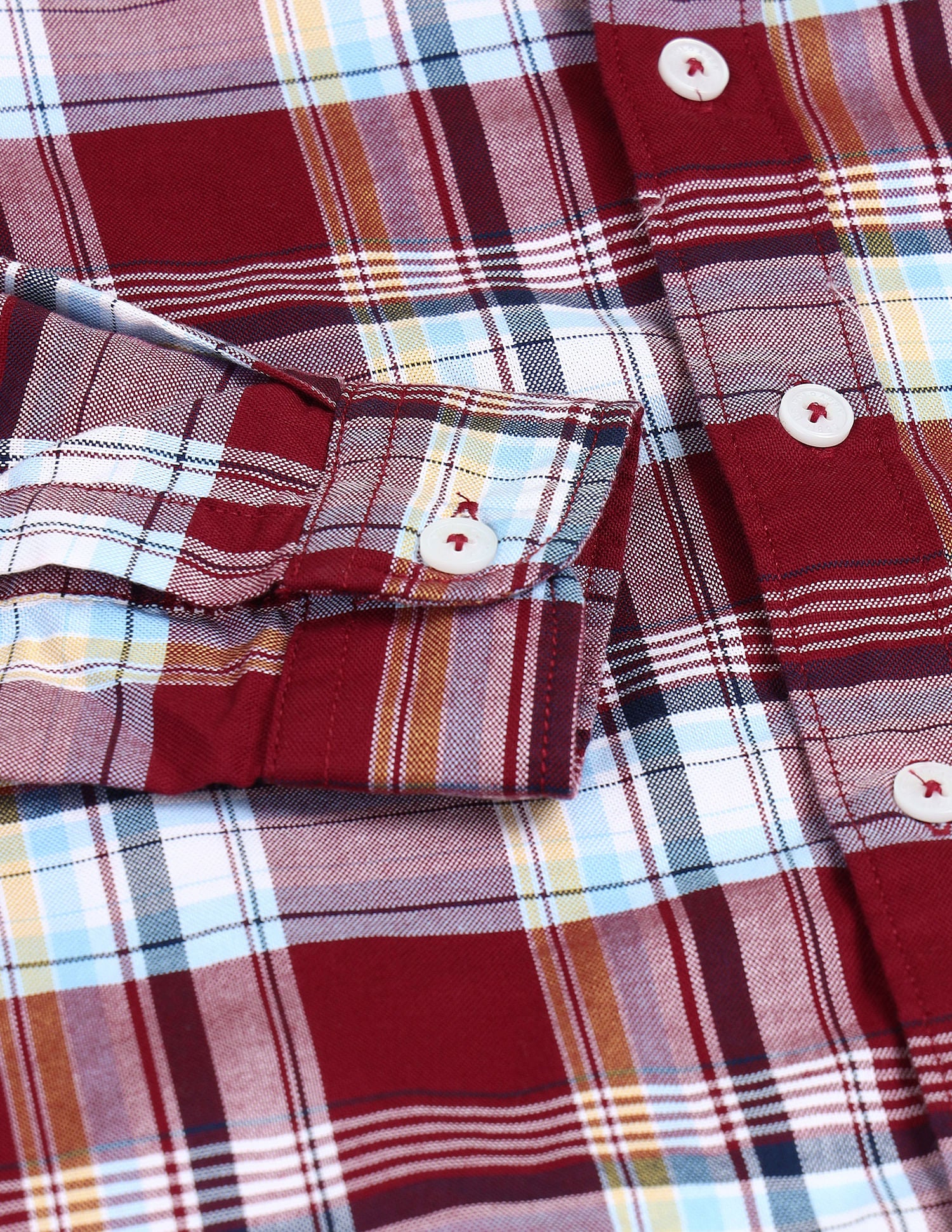 Dobby Regular Fit Checked Shirt - Image 7
