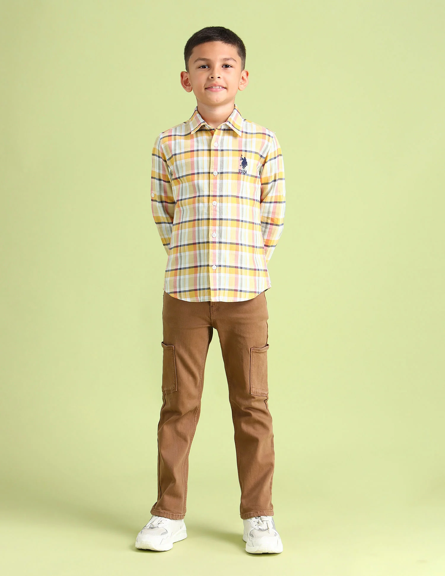 Dobby Regular Fit Checked Shirt - Image 3